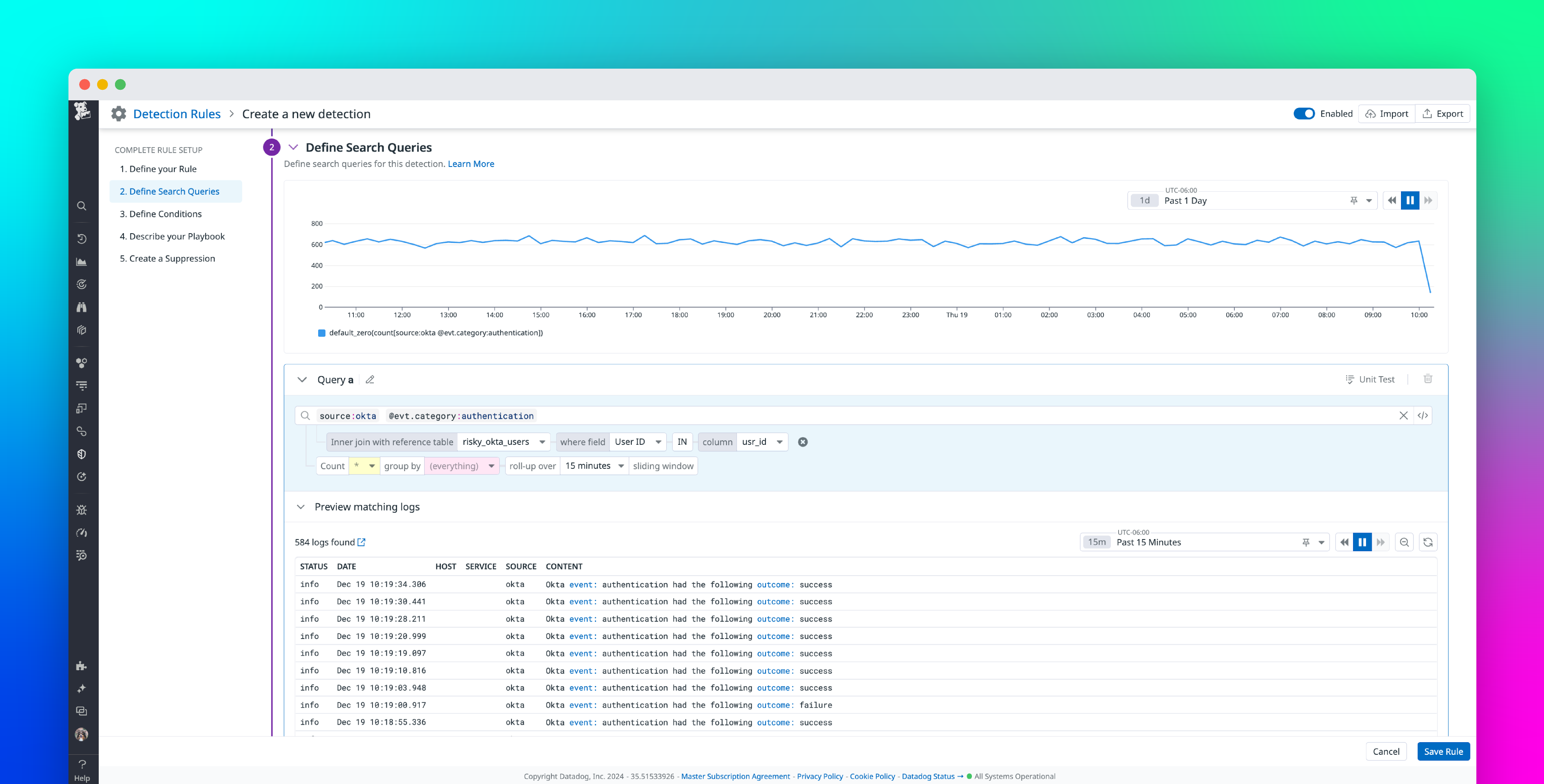 Add more context to Cloud SIEM detections and investigations with Datadog Reference Tables