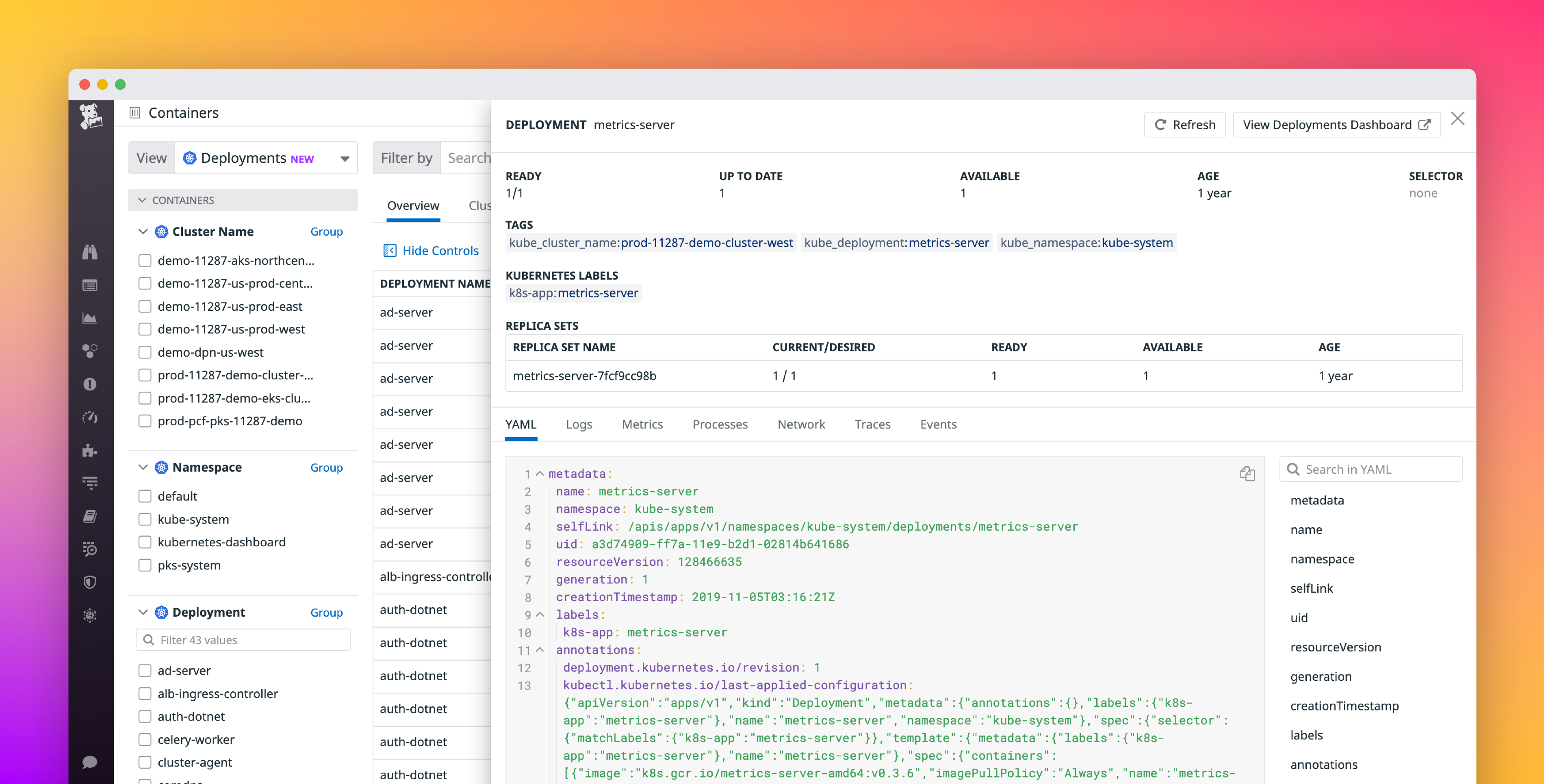 Monitor Amazon EKS Distro with Datadog