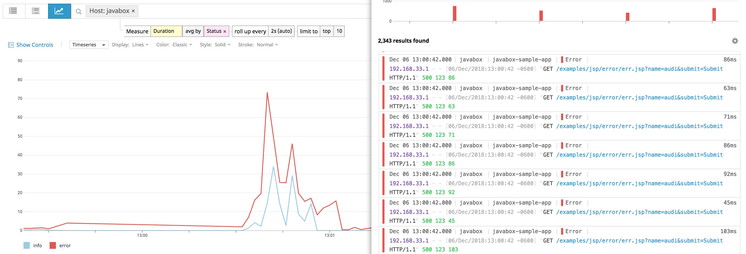 Use the Log Analyzer to view Tomcat logs Use the Log Analyzer to view Tomcat logs