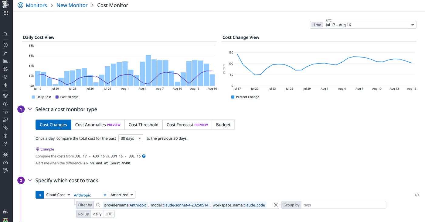 Explore a cost change summary for a particular model. Explore a cost change summary for a particular model.