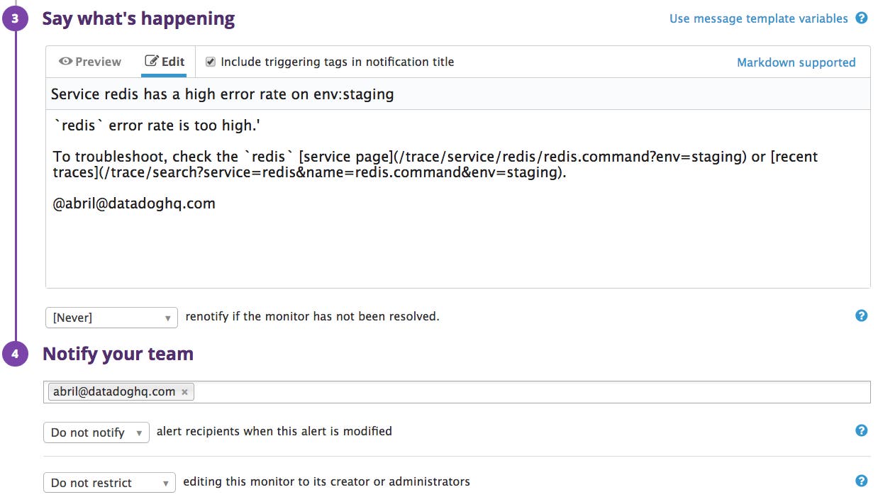 APM monitors APM monitors