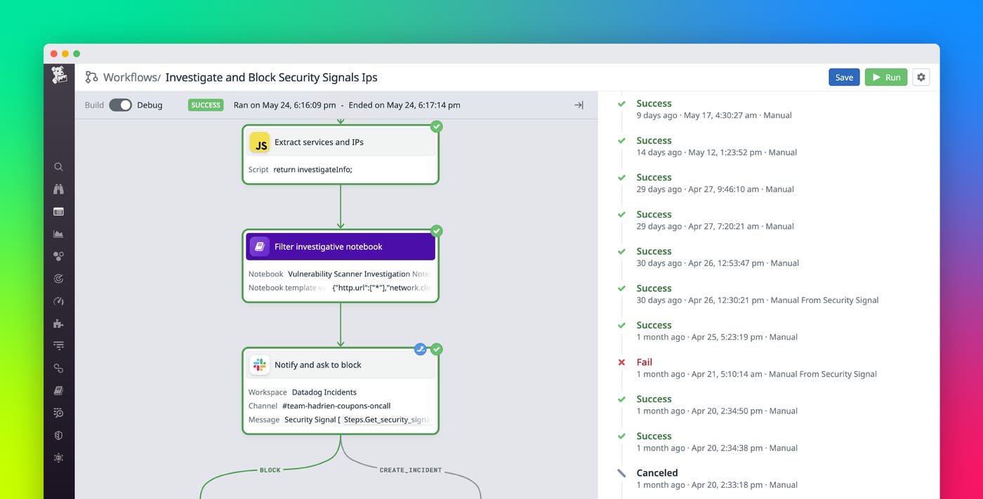 Automate end-to-end processes and quickly respond to events with Datadog Workflow Automation Automate end-to-end processes and quickly respond to events with Datadog Workflow Automation