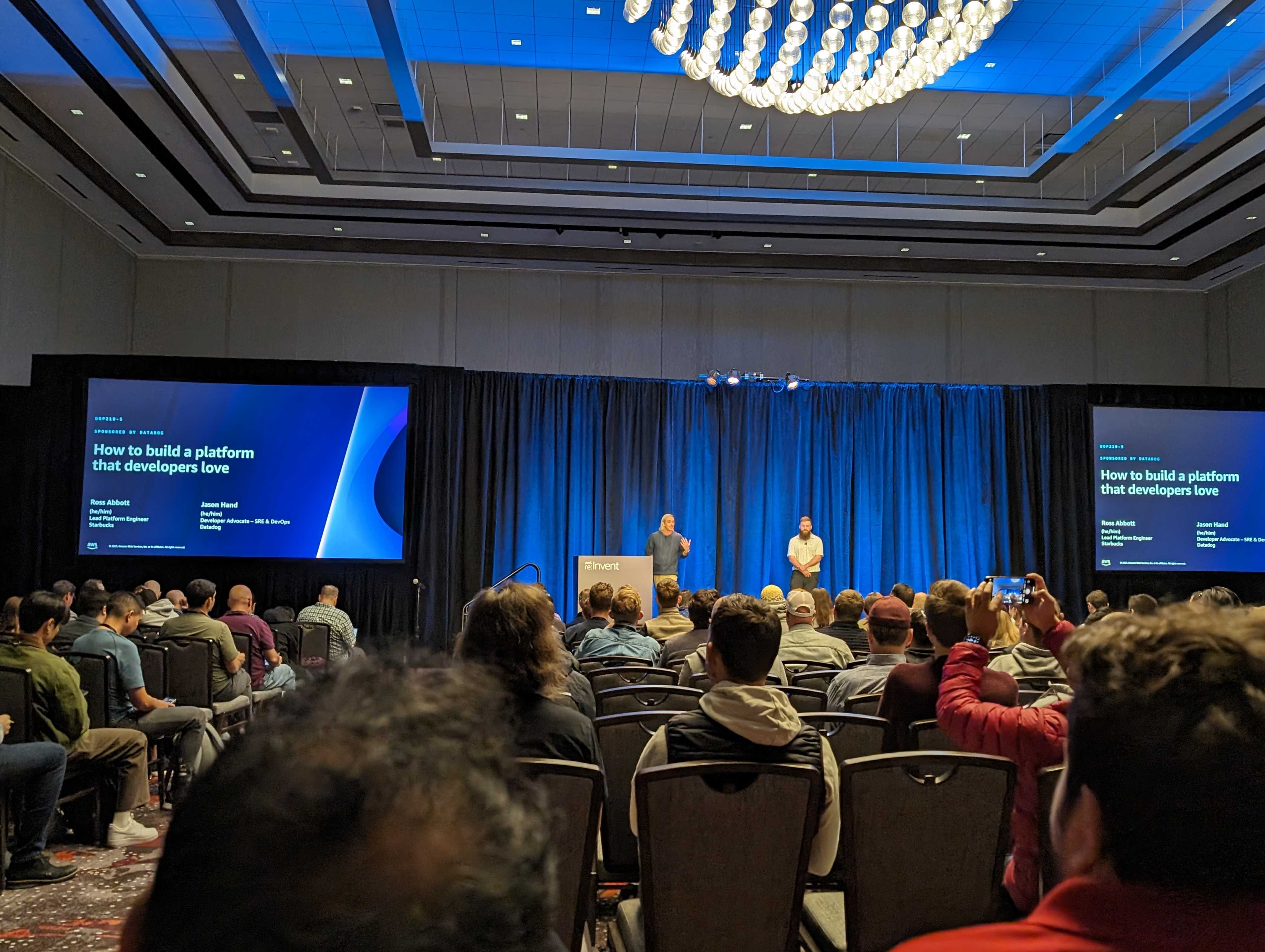 Developers speaking at AWS re:Invent Developers speaking at AWS re:Invent