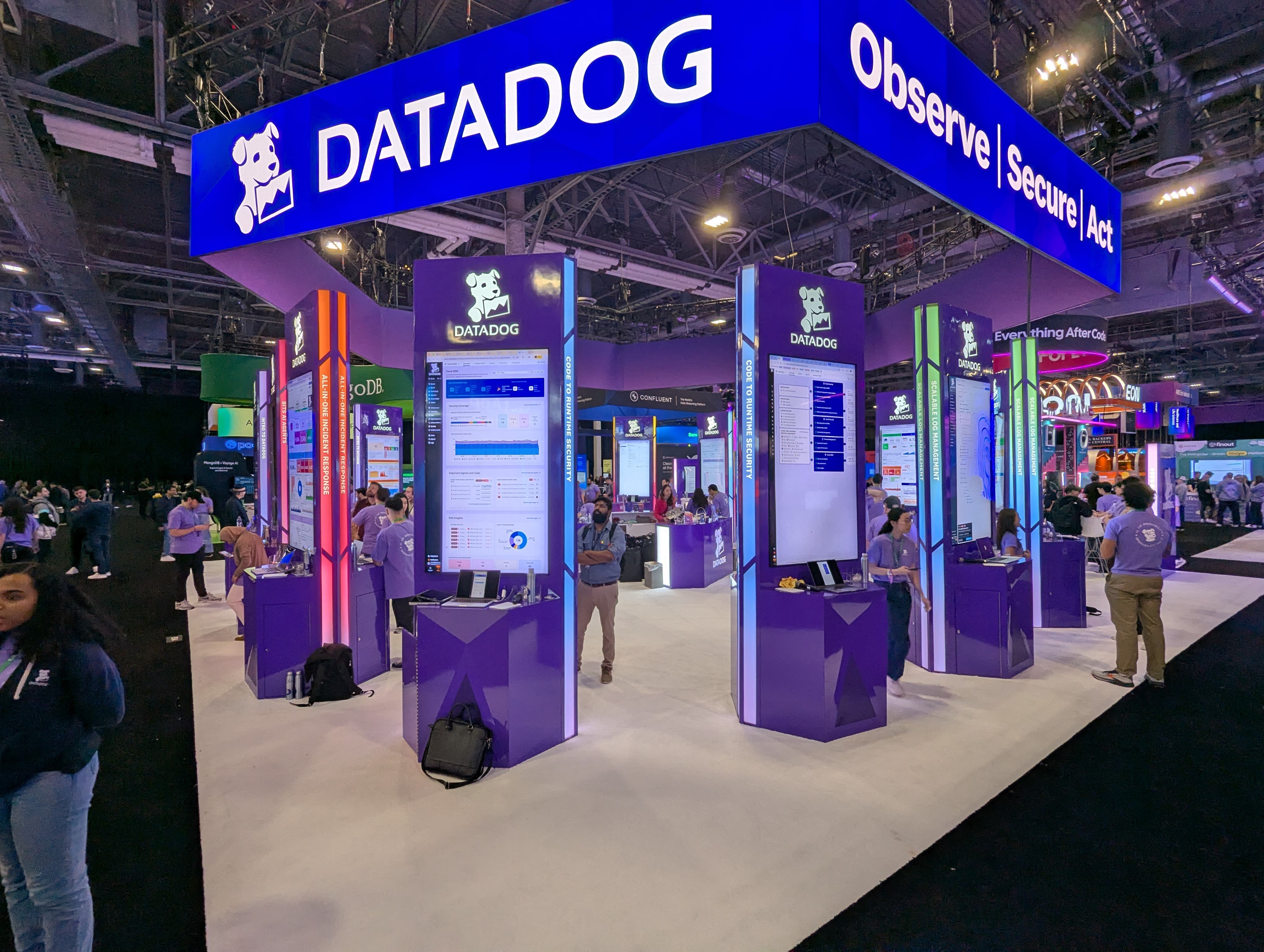 Datadog at re:Invent 2025. Datadog at re:Invent 2025.