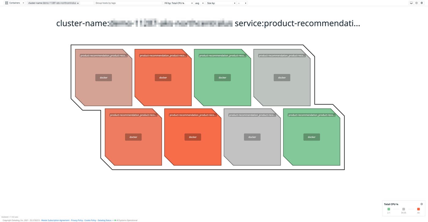 View Azure containers with the container map View Azure containers with the container map
