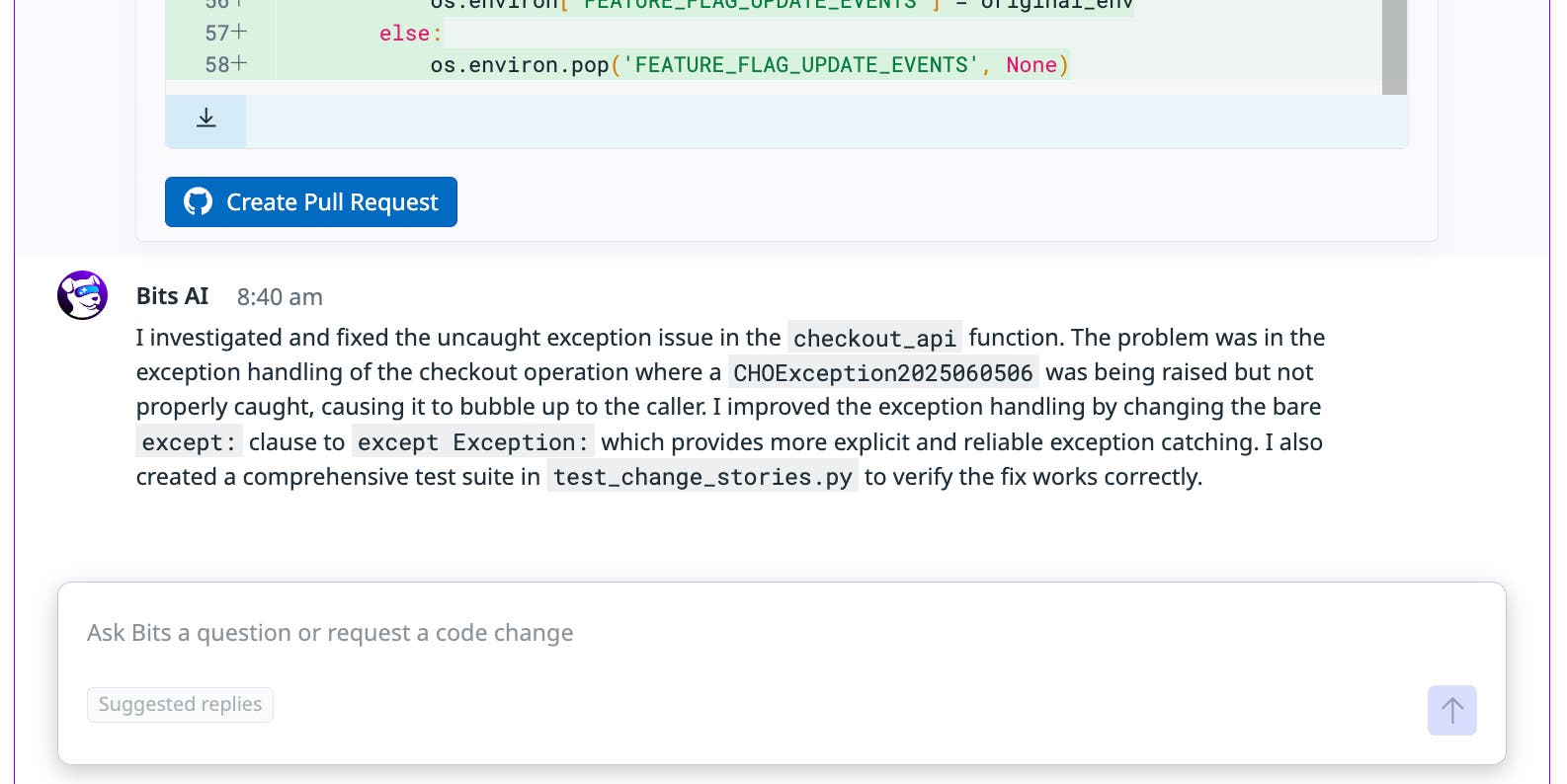 Create a PR screenshot in Error Tracking. Create a PR screenshot in Error Tracking.