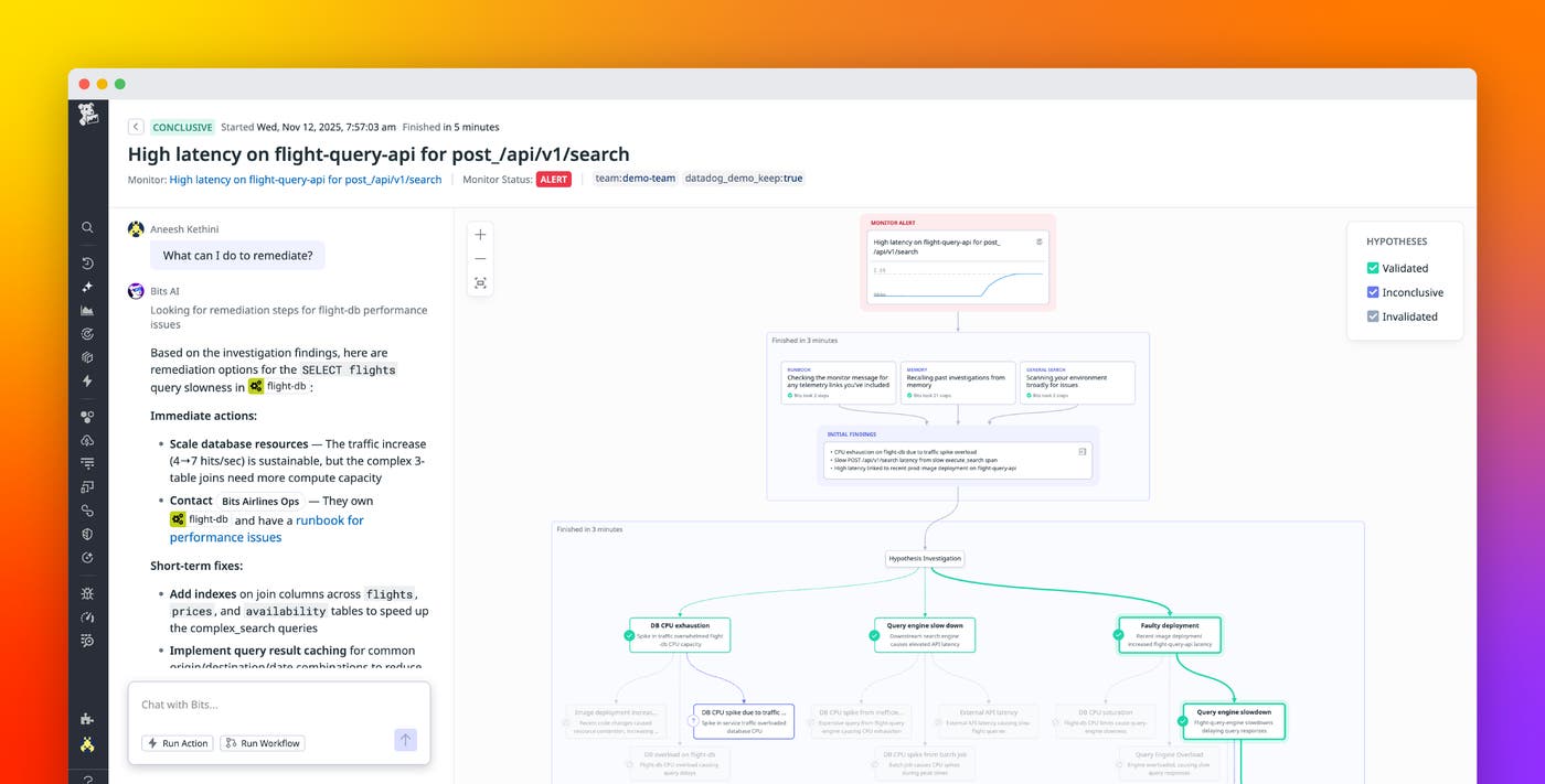 Introducing Bits AI SRE, your AI on-call teammate Introducing Bits AI SRE, your AI on-call teammate