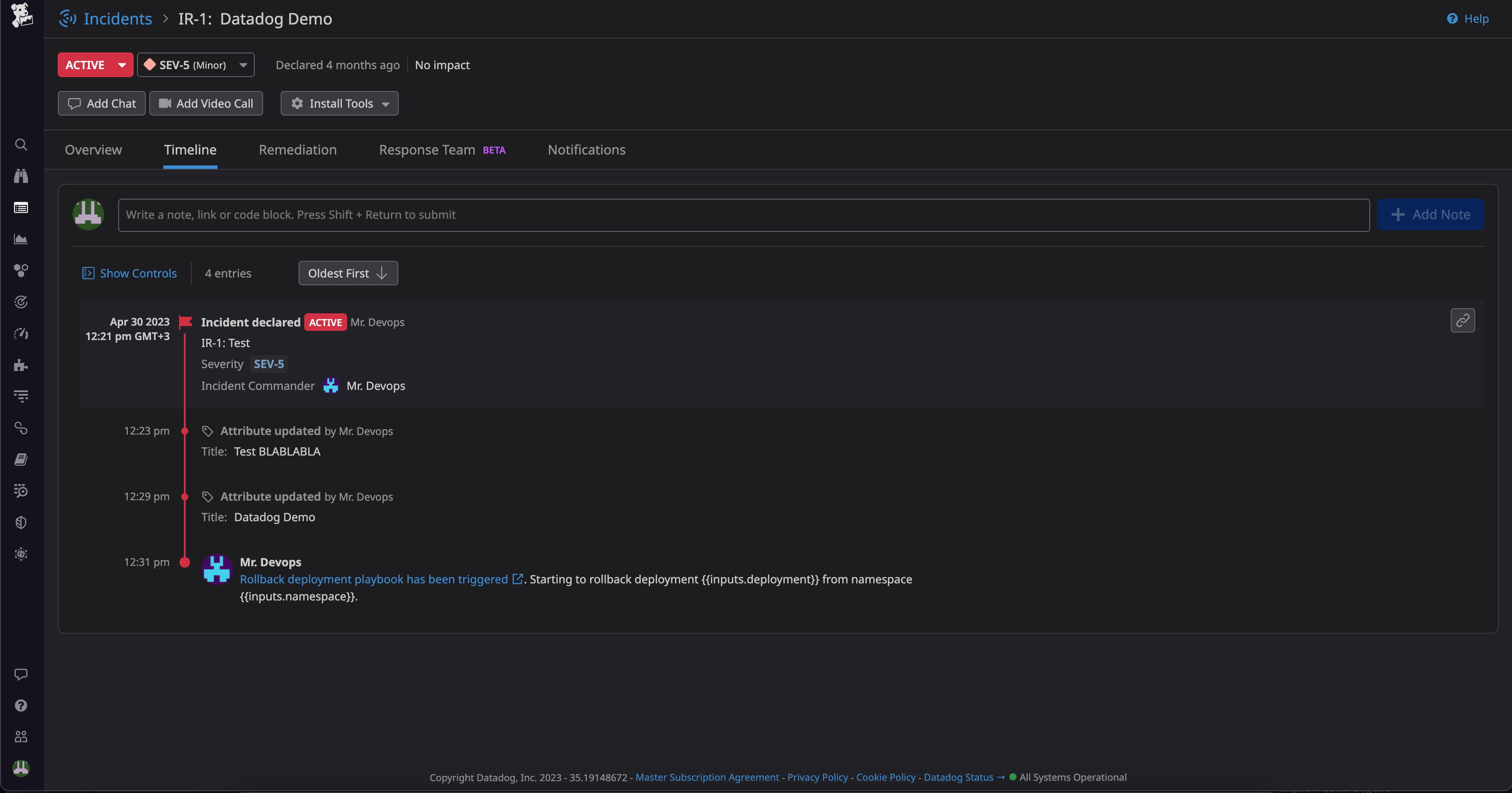 Set up Blink automations to check for misconfigured resources in Datadog Cloud Security