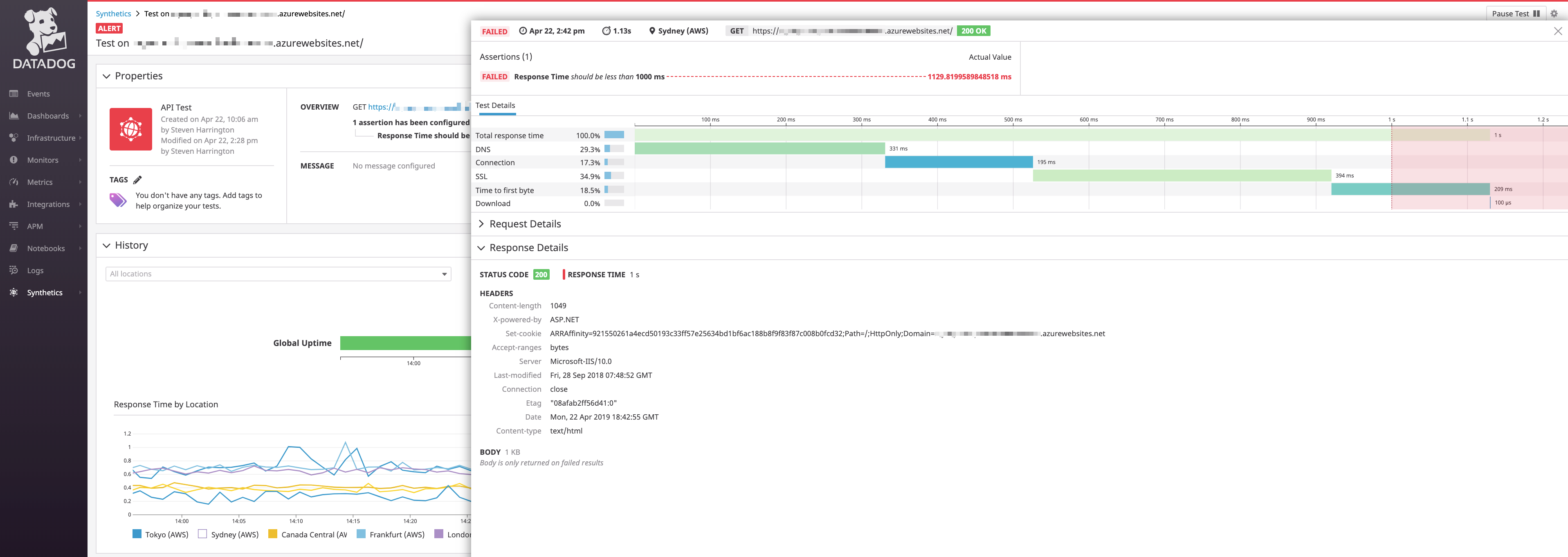 Monitor the health of your Azure Deployment Manager rollouts with Datadog