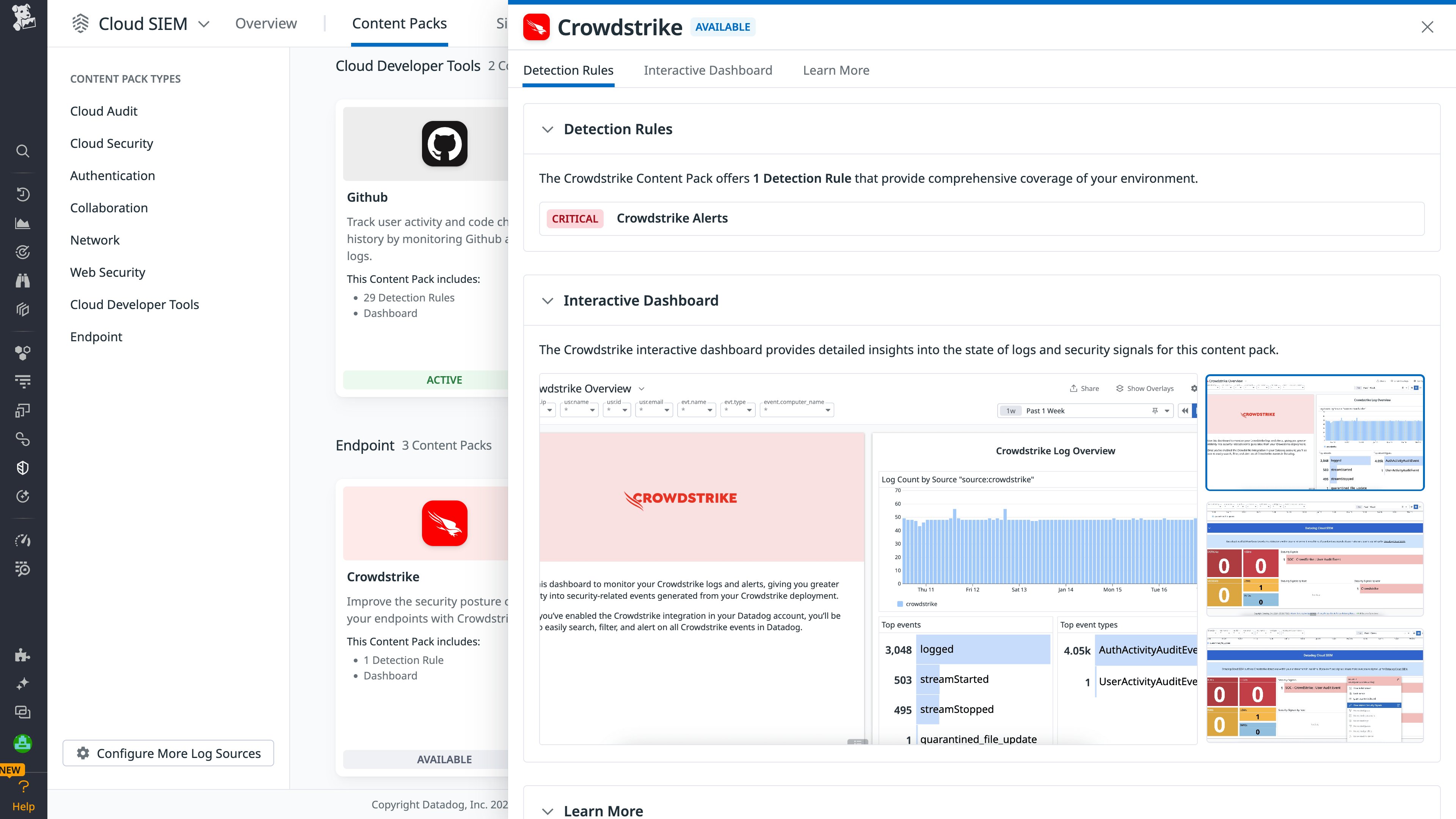 CrowdStrike Content Pack