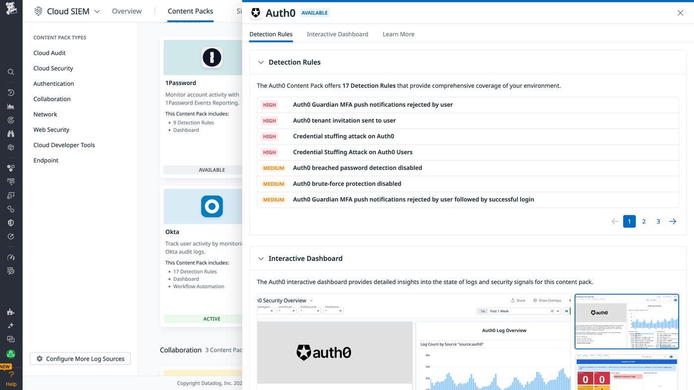 Auth0 Content Pack Auth0 Content Pack