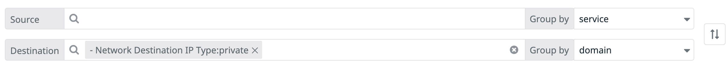 Datadog CNM includes saved views for traffic to external domains. Datadog CNM includes saved views for traffic to external domains.