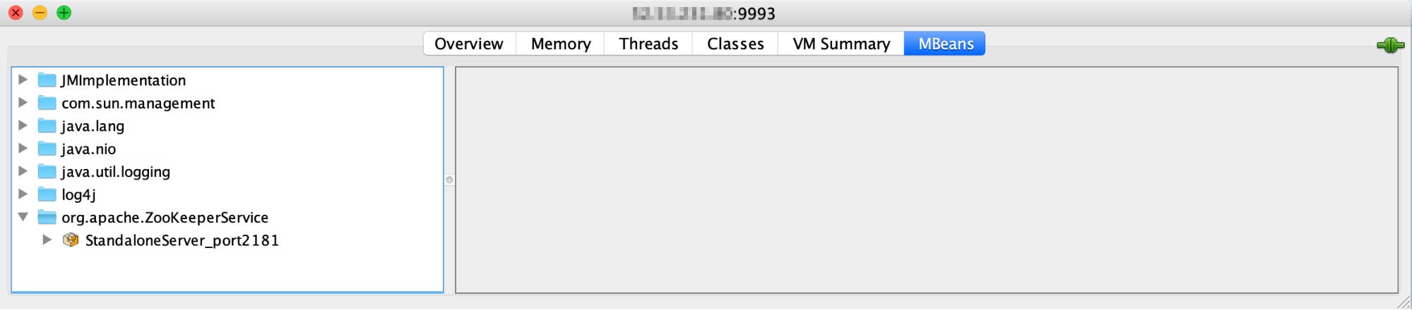 A screenshot shows JConsole connected to ZooKeeper, showing the MBeans tab. A screenshot shows JConsole connected to ZooKeeper, showing the MBeans tab.