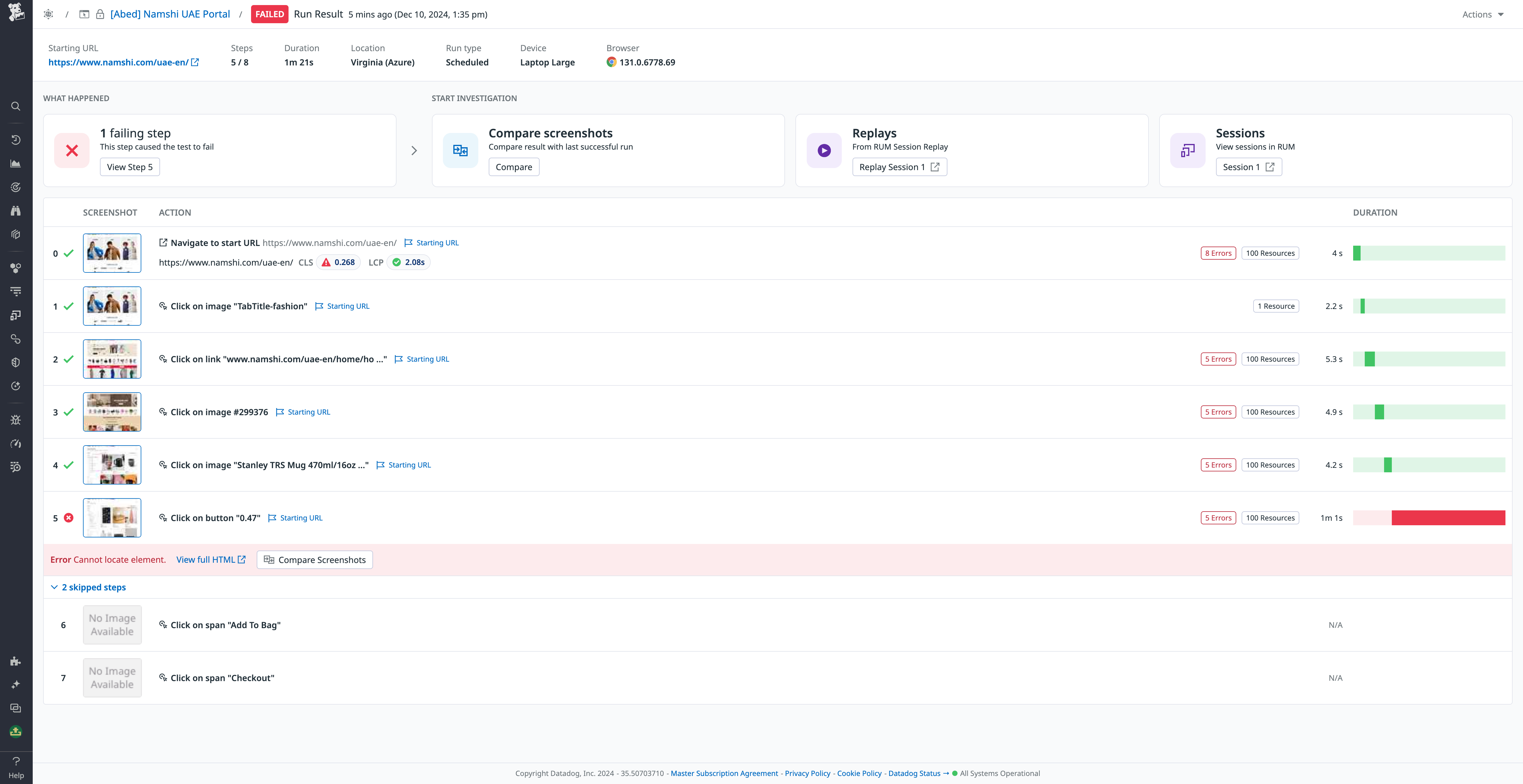Use lab CWV data to place a gate in your deployment pipeline and ensure that new code changes don't degrade your user experience.