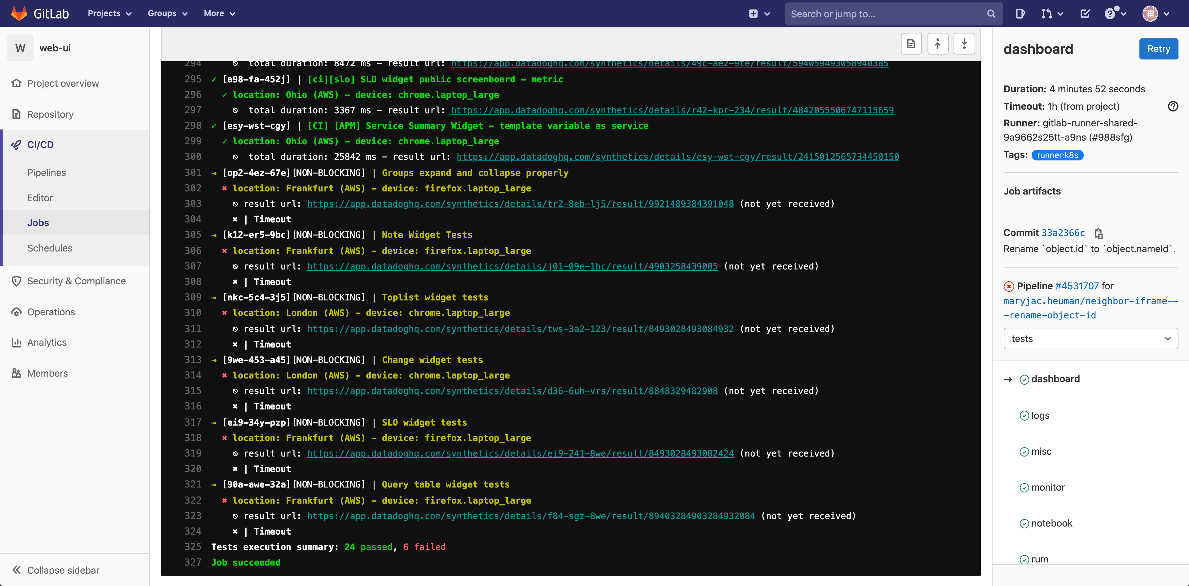 Visualize cross-browser test results in your CI pipeline