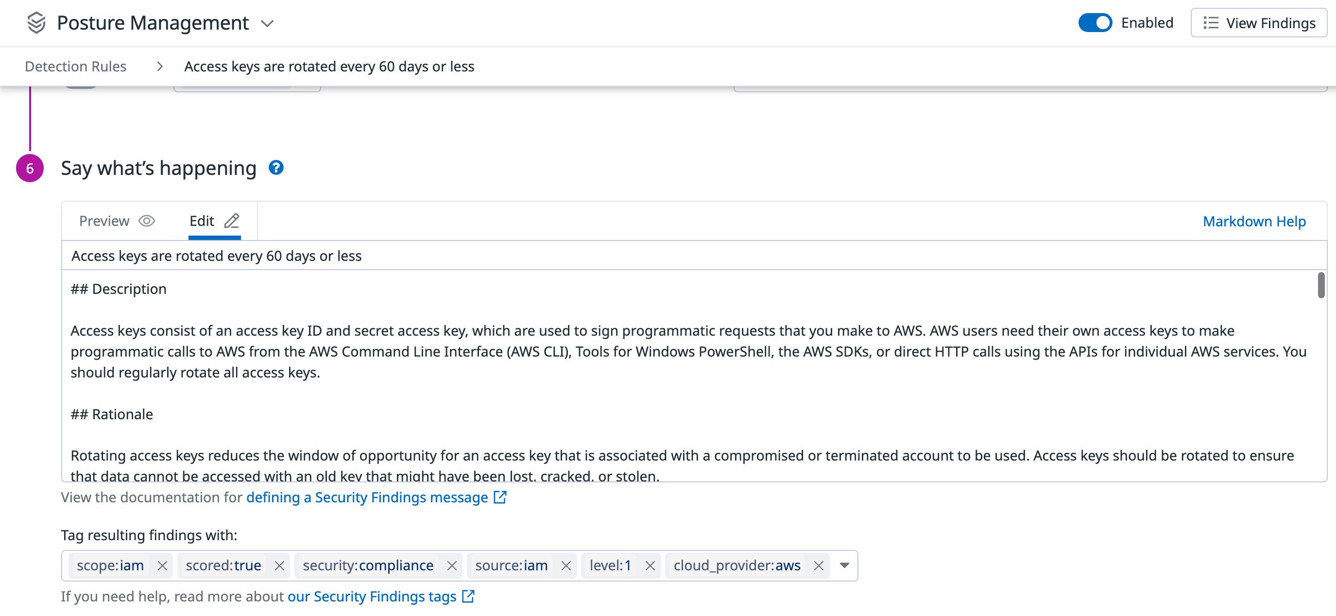Add context to a detection rule with the alert message Add context to a detection rule with the alert message