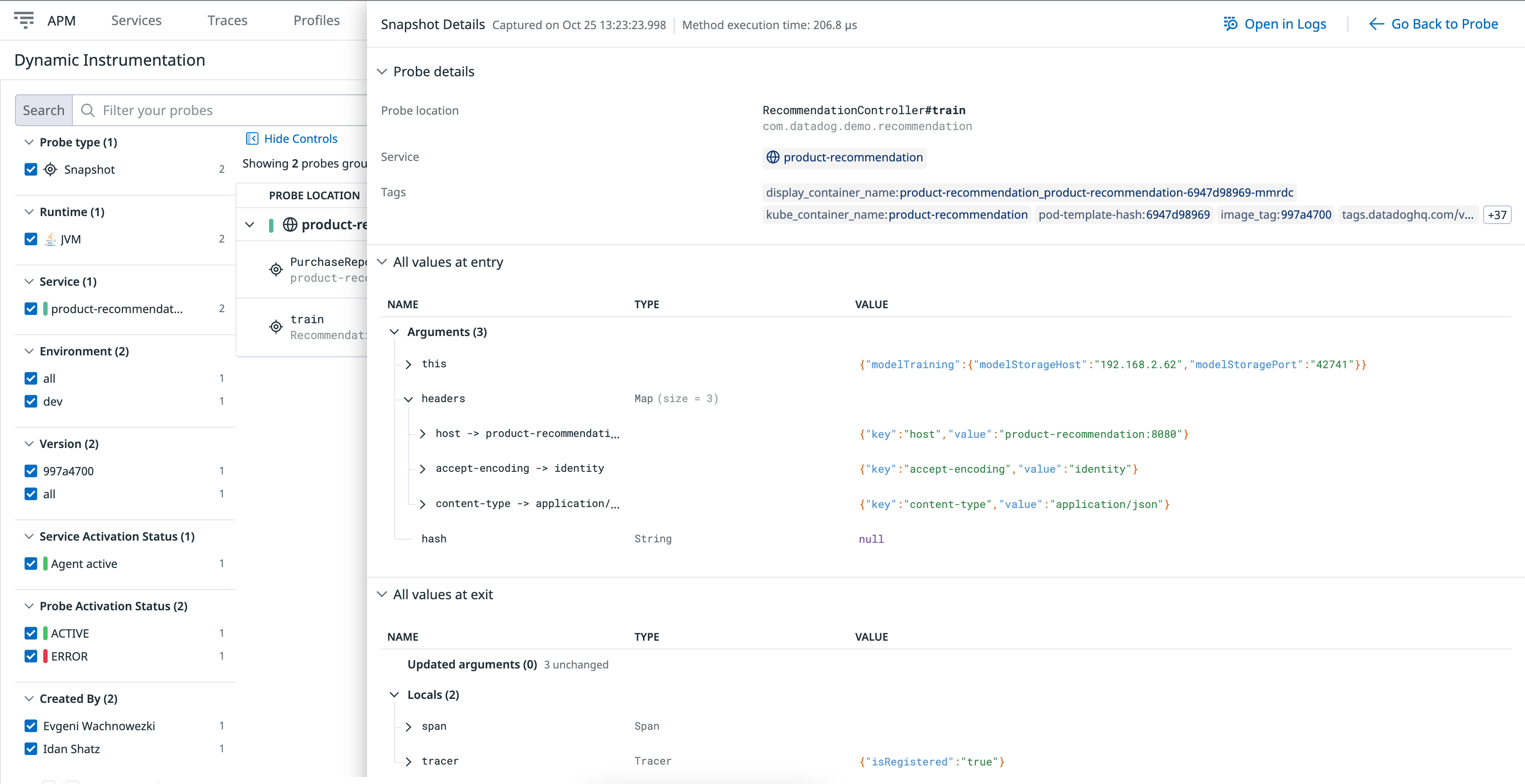 コードの変更や再デプロイなしで即座にテレメトリーを追加