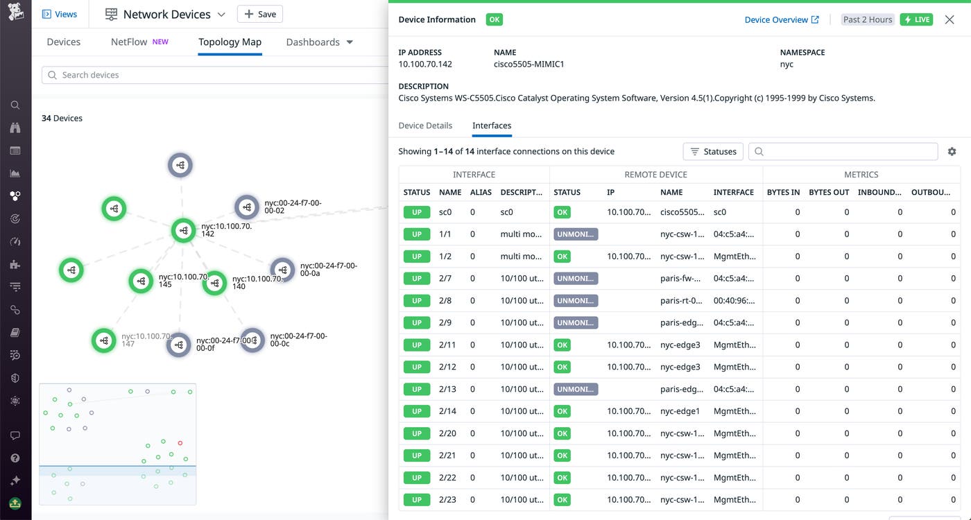 View details about all the devices in your network and their connections in one place View details about all the devices in your network and their connections in one place
