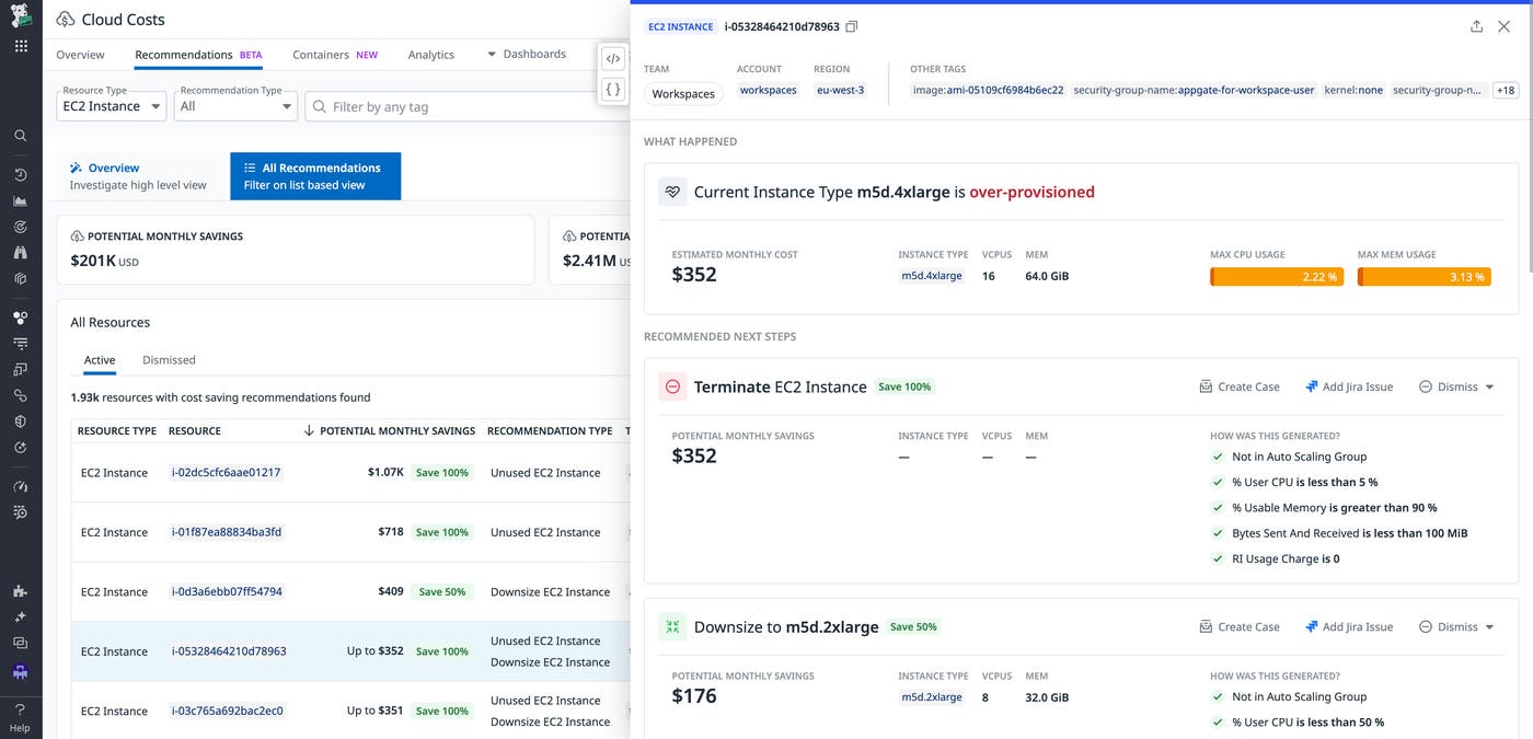 Optimize your cloud resources with Cloud Cost Recommendations for AWS Optimize your cloud resources with Cloud Cost Recommendations for AWS