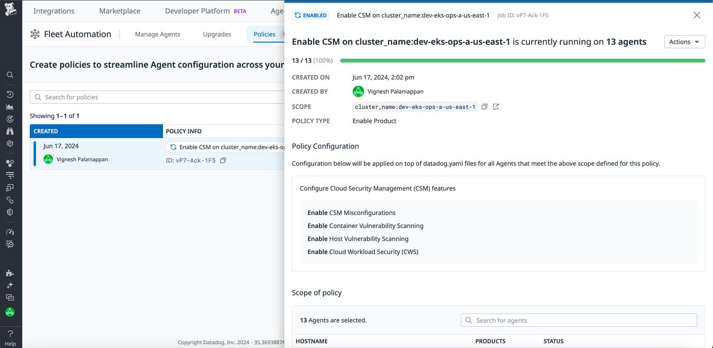 Enable Datadog products from one location with Fleet Automation Enable Datadog products from one location with Fleet Automation