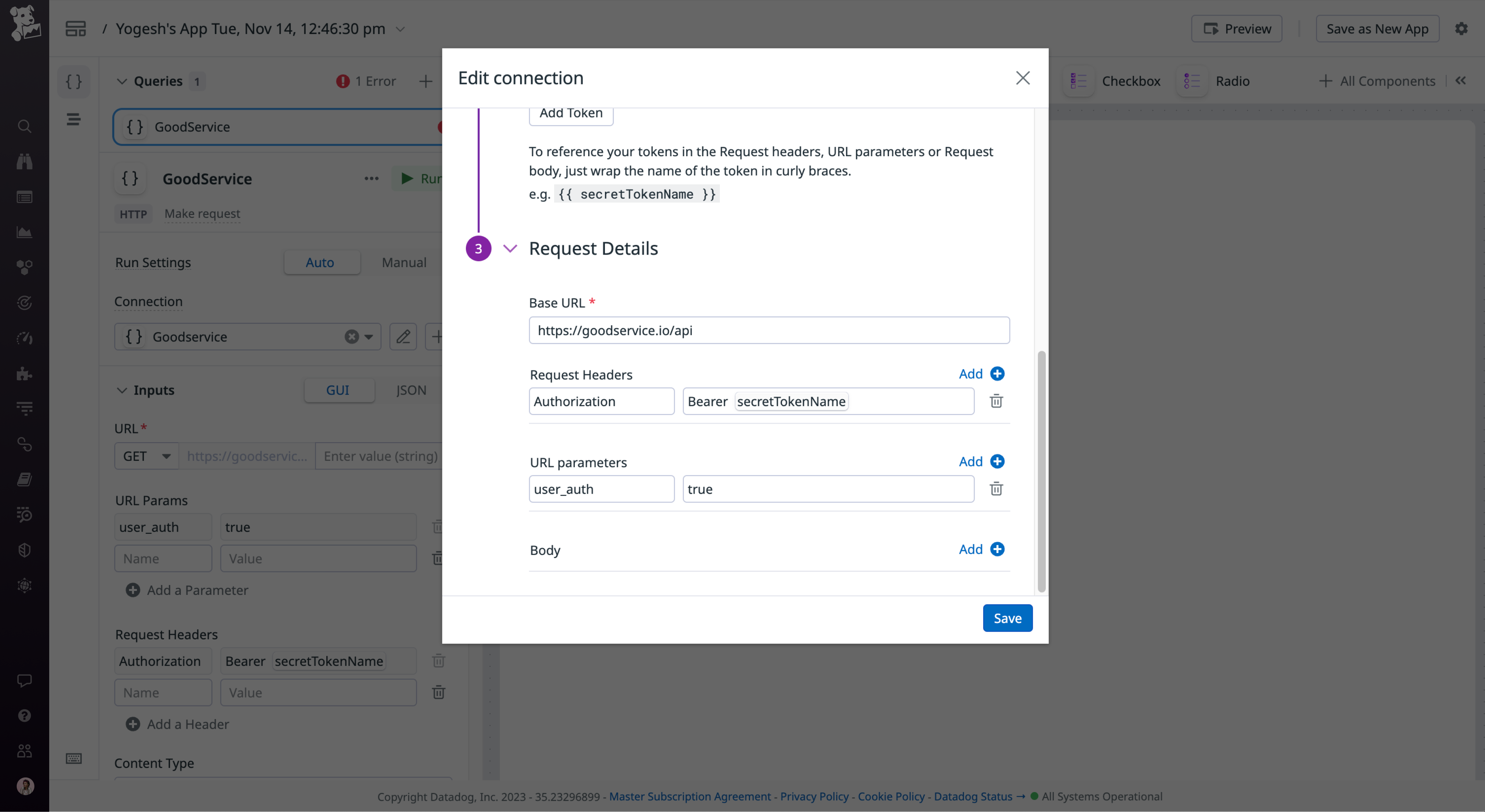 Use custom HTTP queries to populate your apps with data