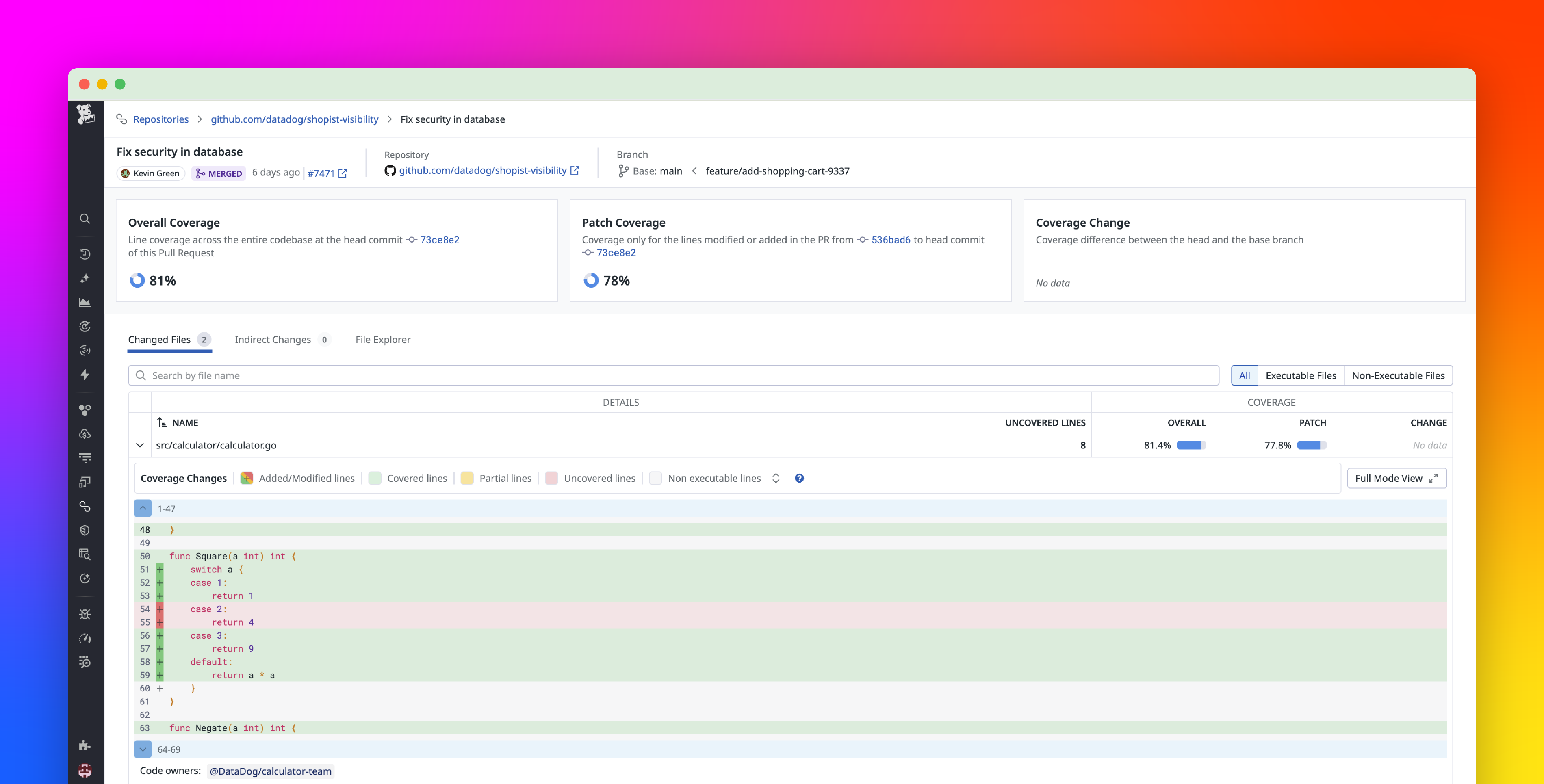 Identify untested code across every level of your codebase