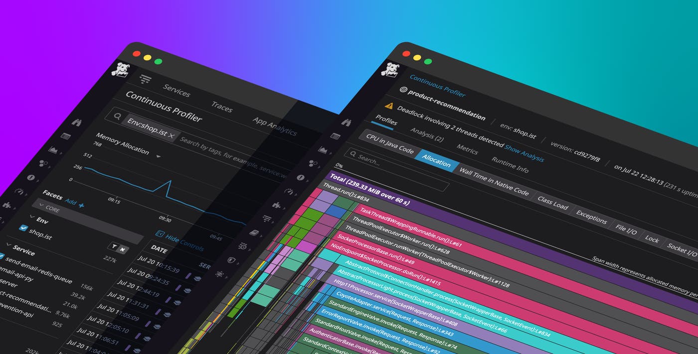 Datadog Continuous Profiler で実環境でのコードパフォーマンスを分析 Datadog Continuous Profiler で実環境でのコードパフォーマンスを分析