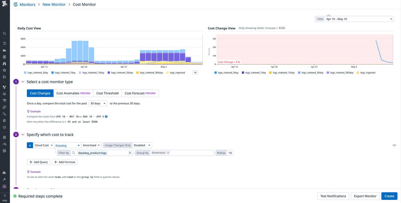 A cost monitor for the logs product. A cost monitor for the logs product.