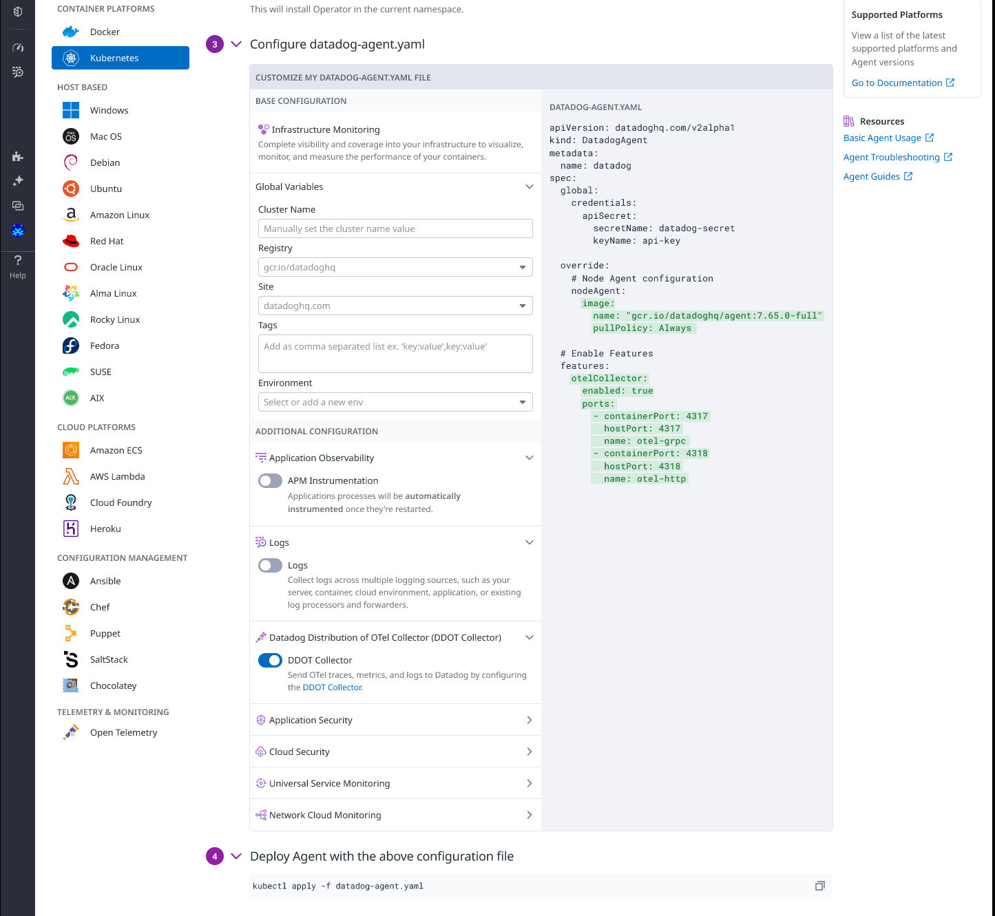 Take advantage of Datadog support and resources for your OTLP data.
