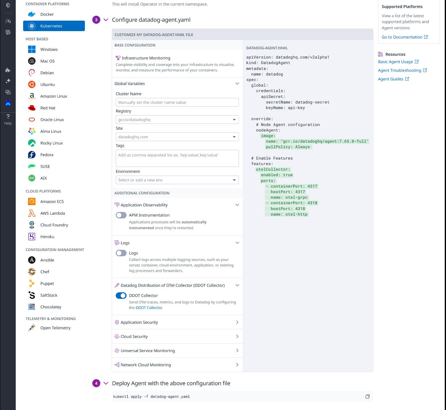 Take advantage of Datadog support and resources for your OTLP data. Take advantage of Datadog support and resources for your OTLP data.