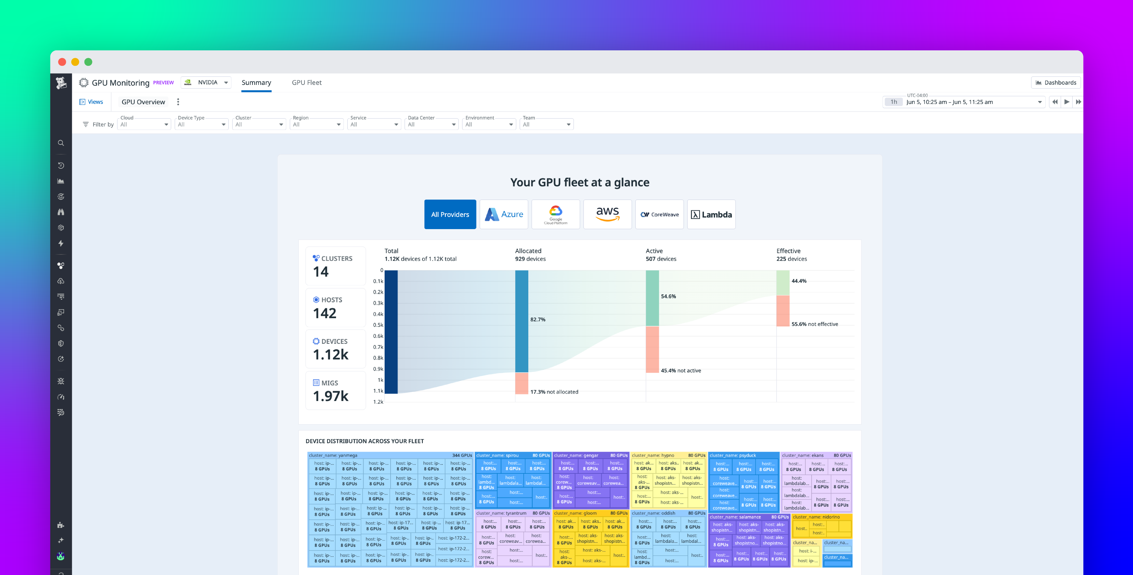 Optimize and troubleshoot AI infrastructure with Datadog GPU Monitoring