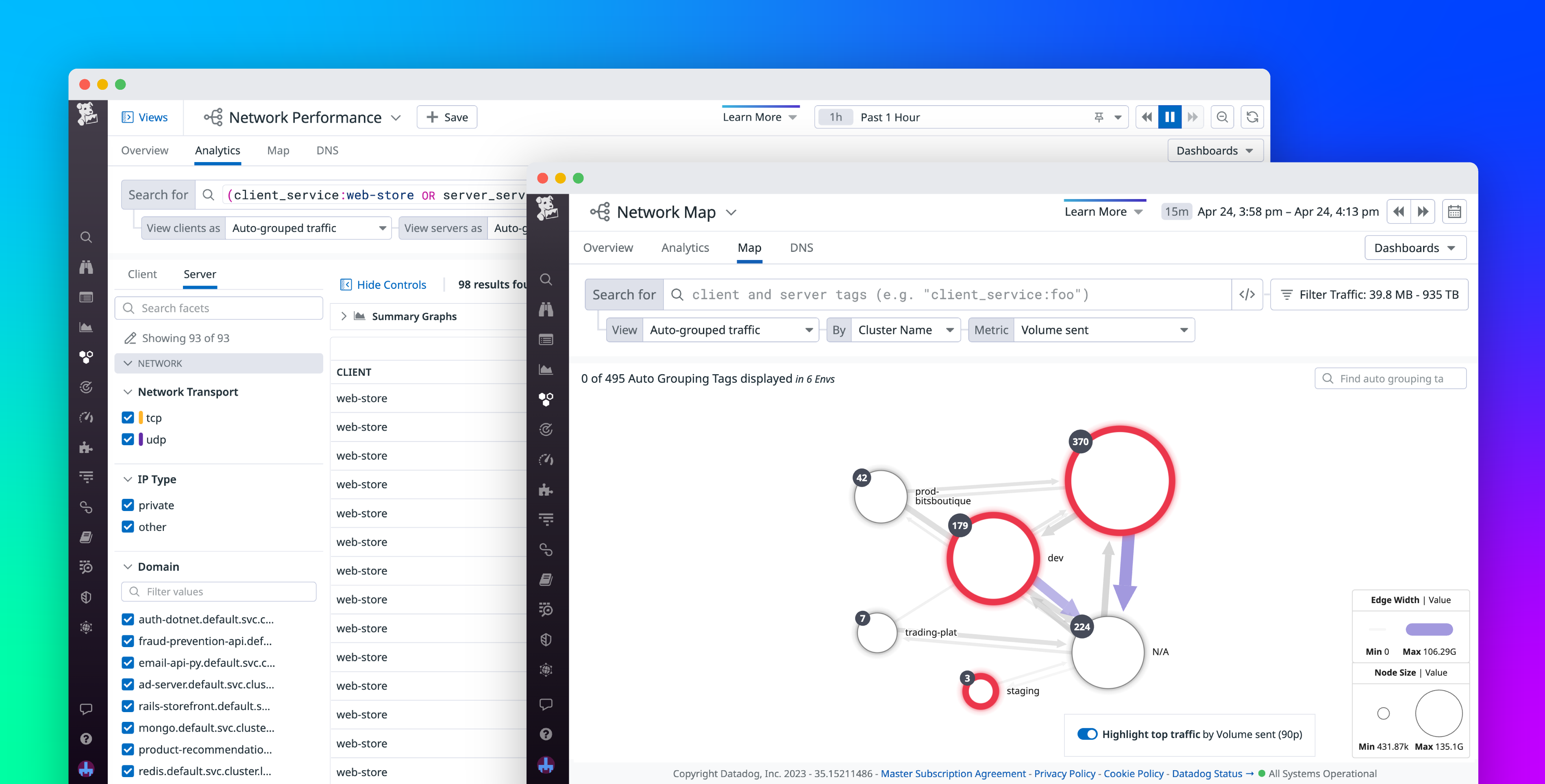 Streamline network investigations with an enhanced querying and map experience