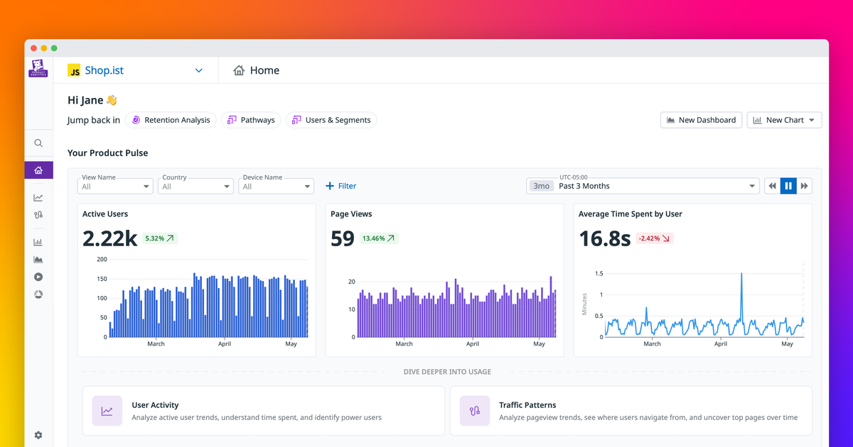 Make data-driven design decisions with Product Analytics | Datadog
