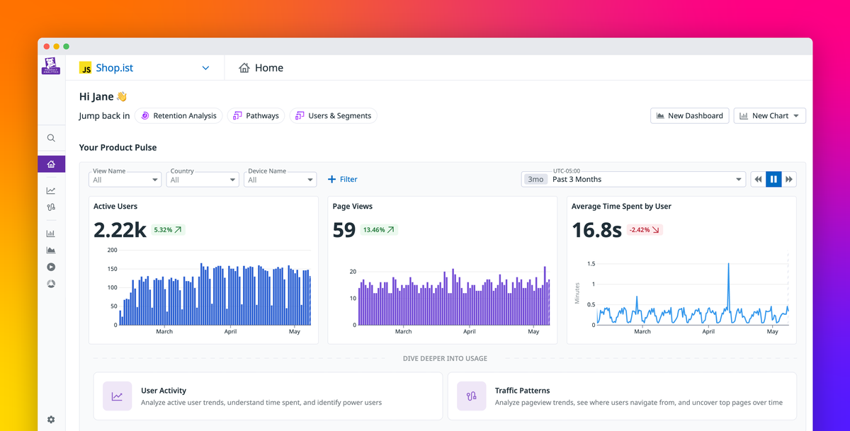 Make data-driven design decisions with Product Analytics | Datadog