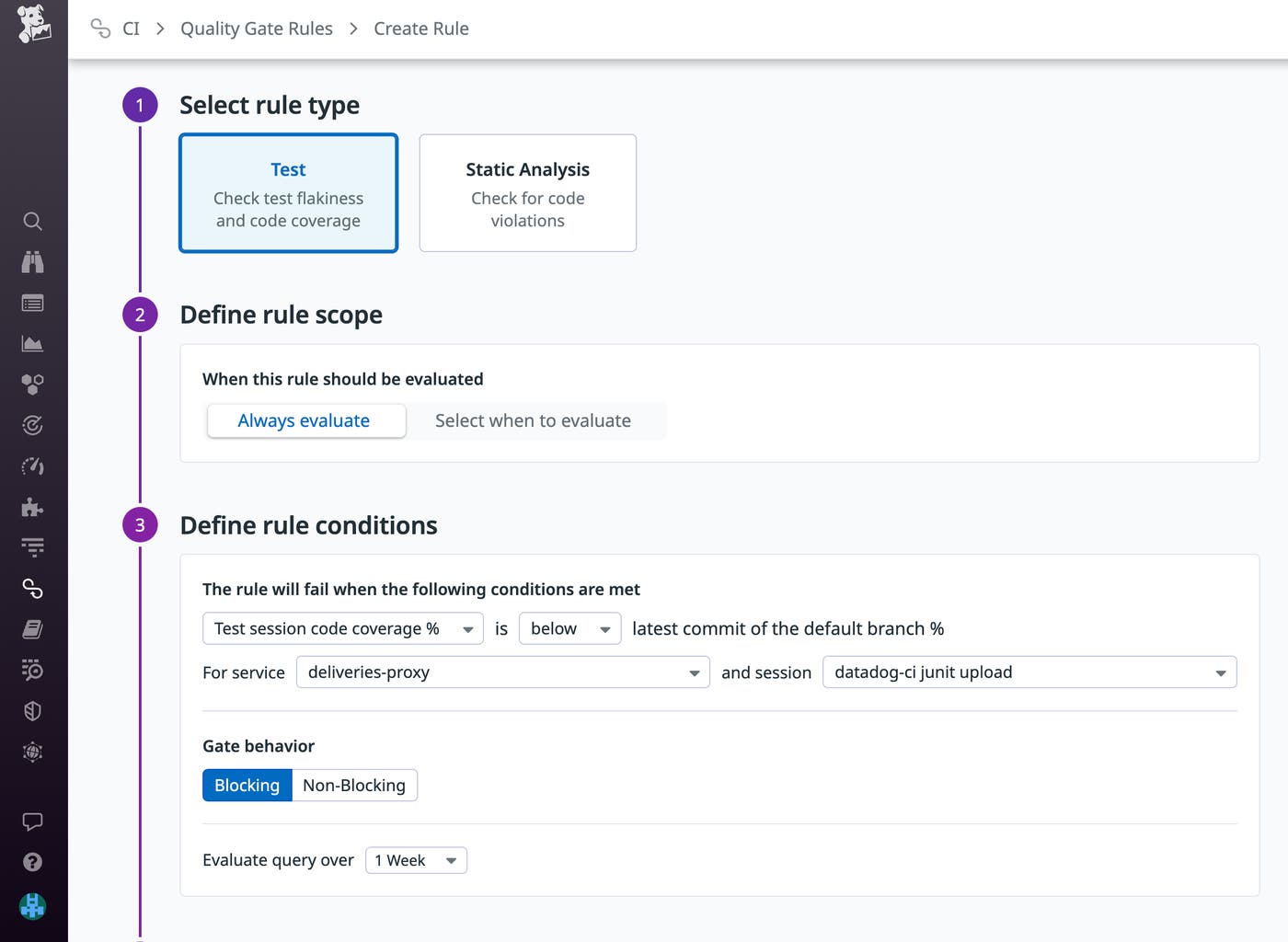 Block commits that lower your service’s code coverage. Block commits that lower your service’s code coverage.
