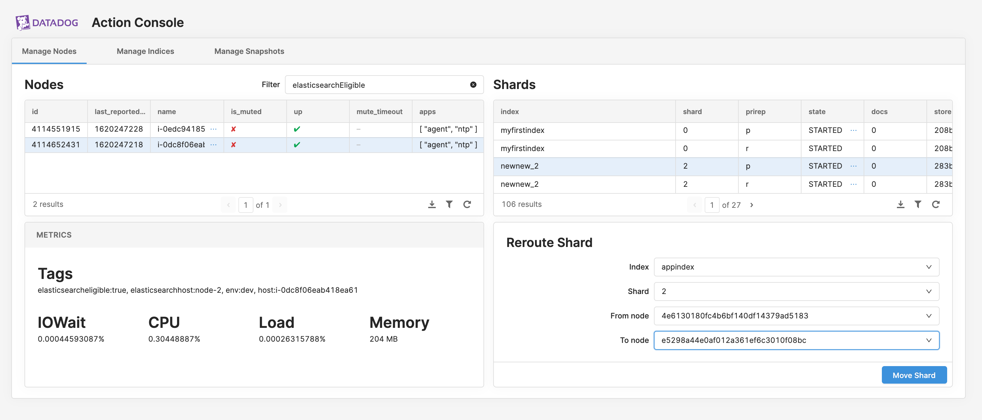 Retool pulls your Datadog monitoring data into your custom apps.