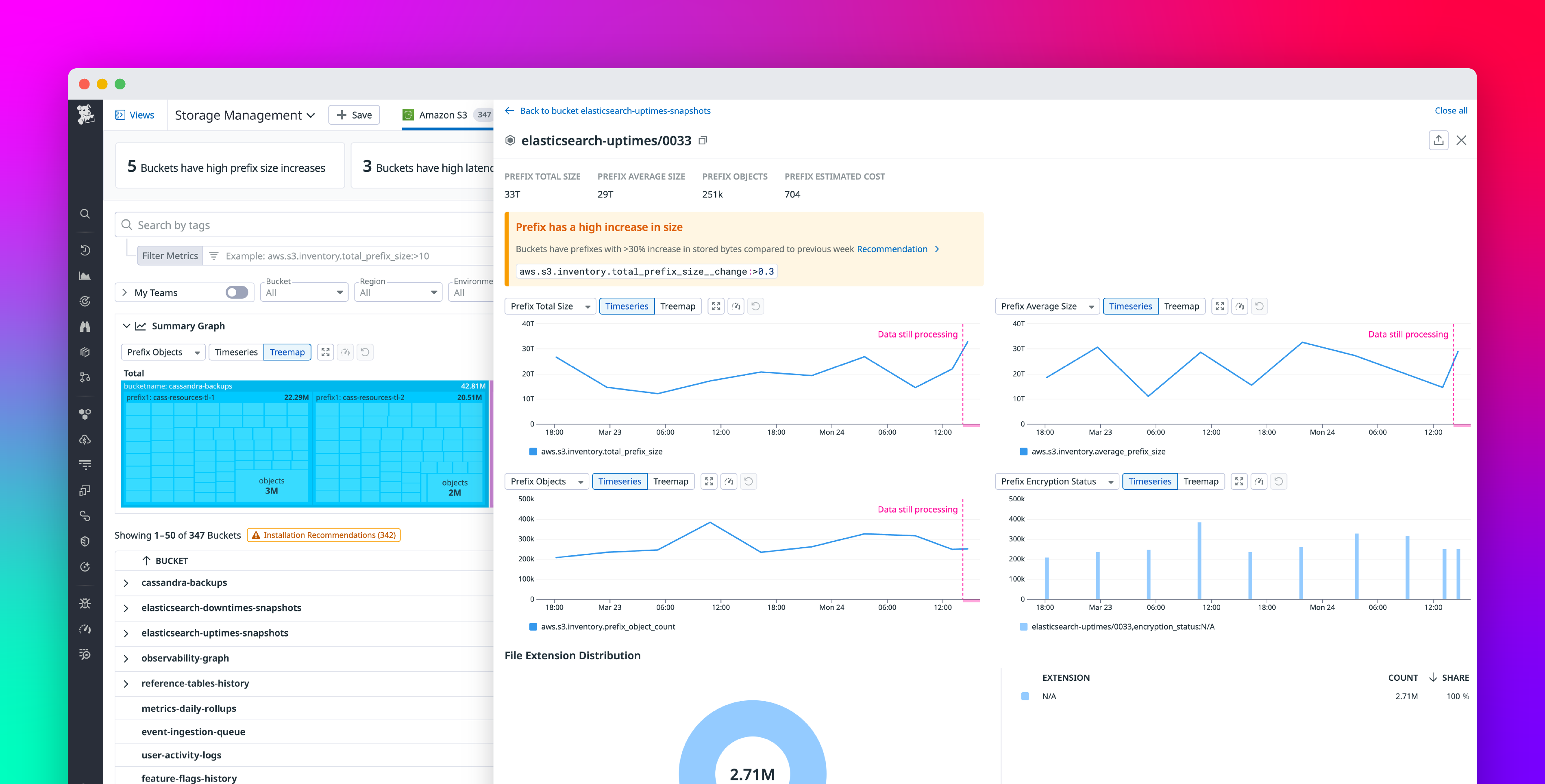 Optimize and troubleshoot cloud storage at scale with Storage Management