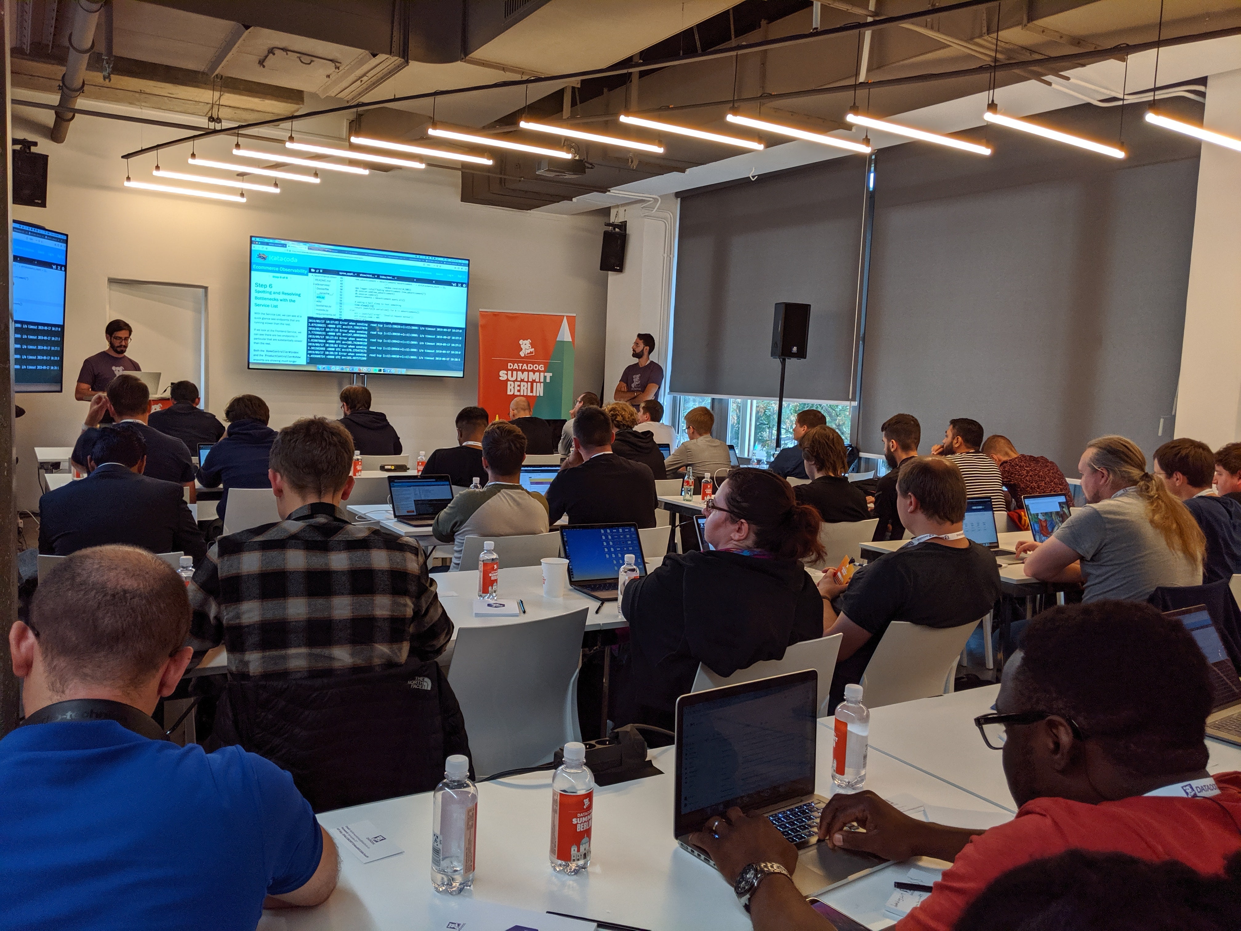Get hands-on training from Datadog engineers in workshops.