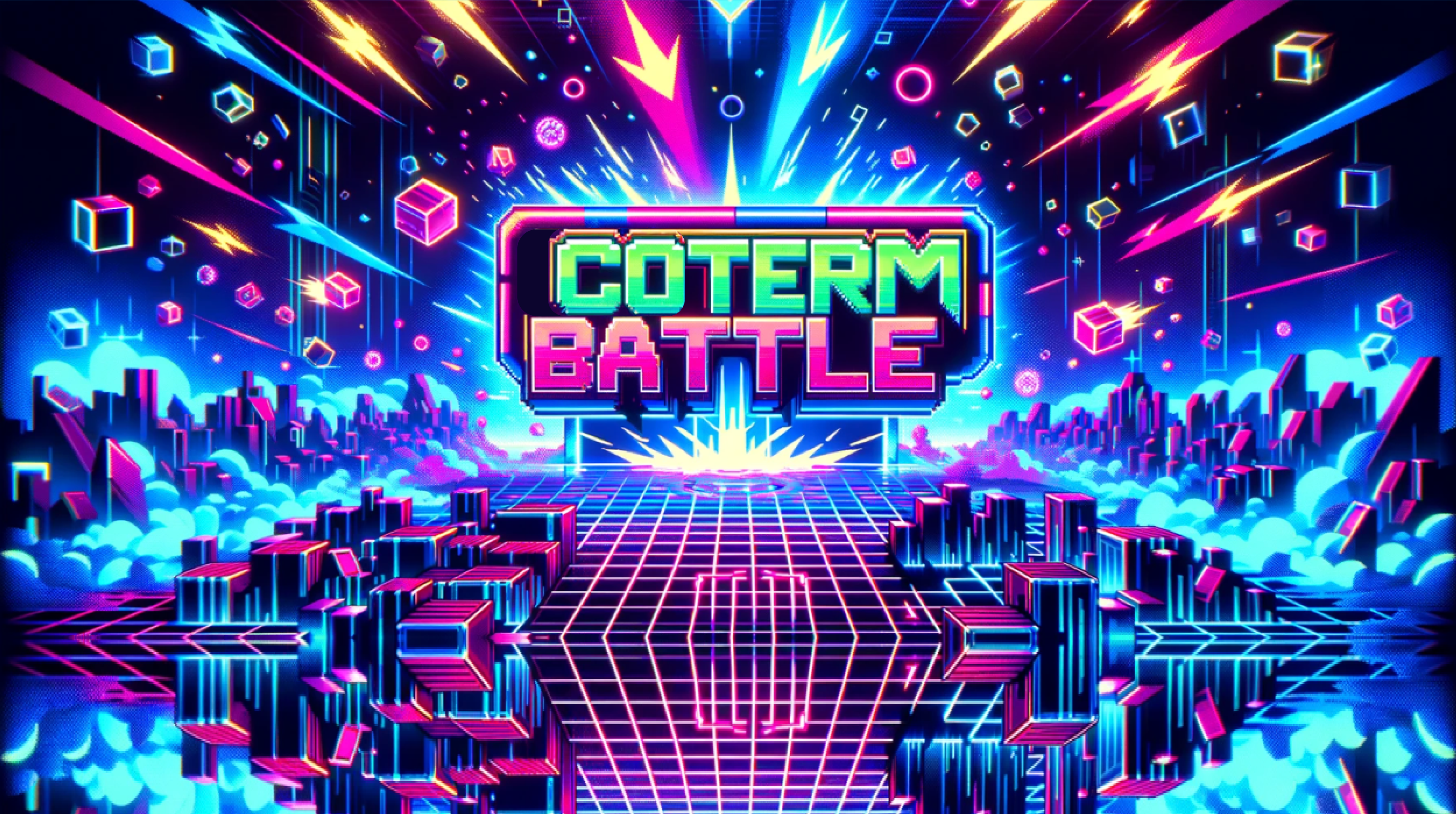 Compete with other teams in CoTerm battle, a terminal-based competition.