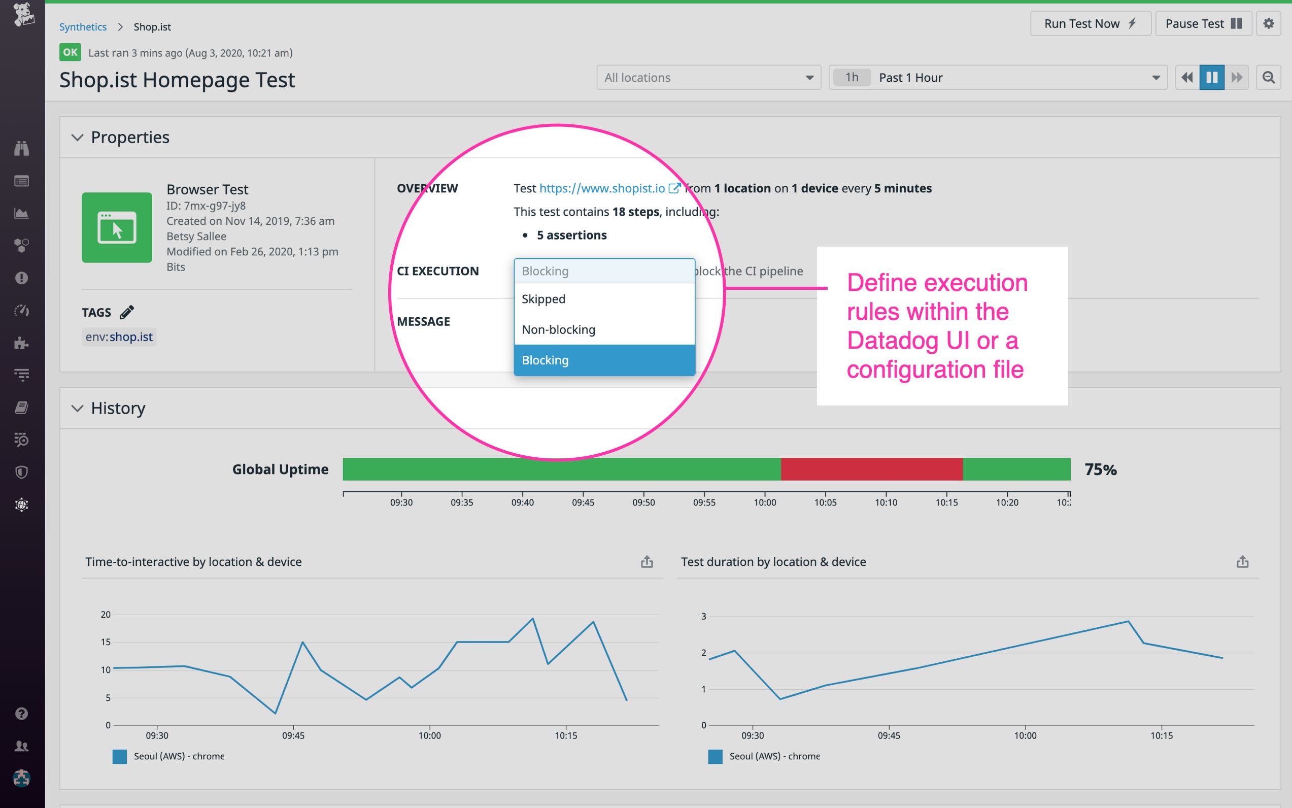 Configure execution rules to block breaking changes from reaching production. Configure execution rules to block breaking changes from reaching production.