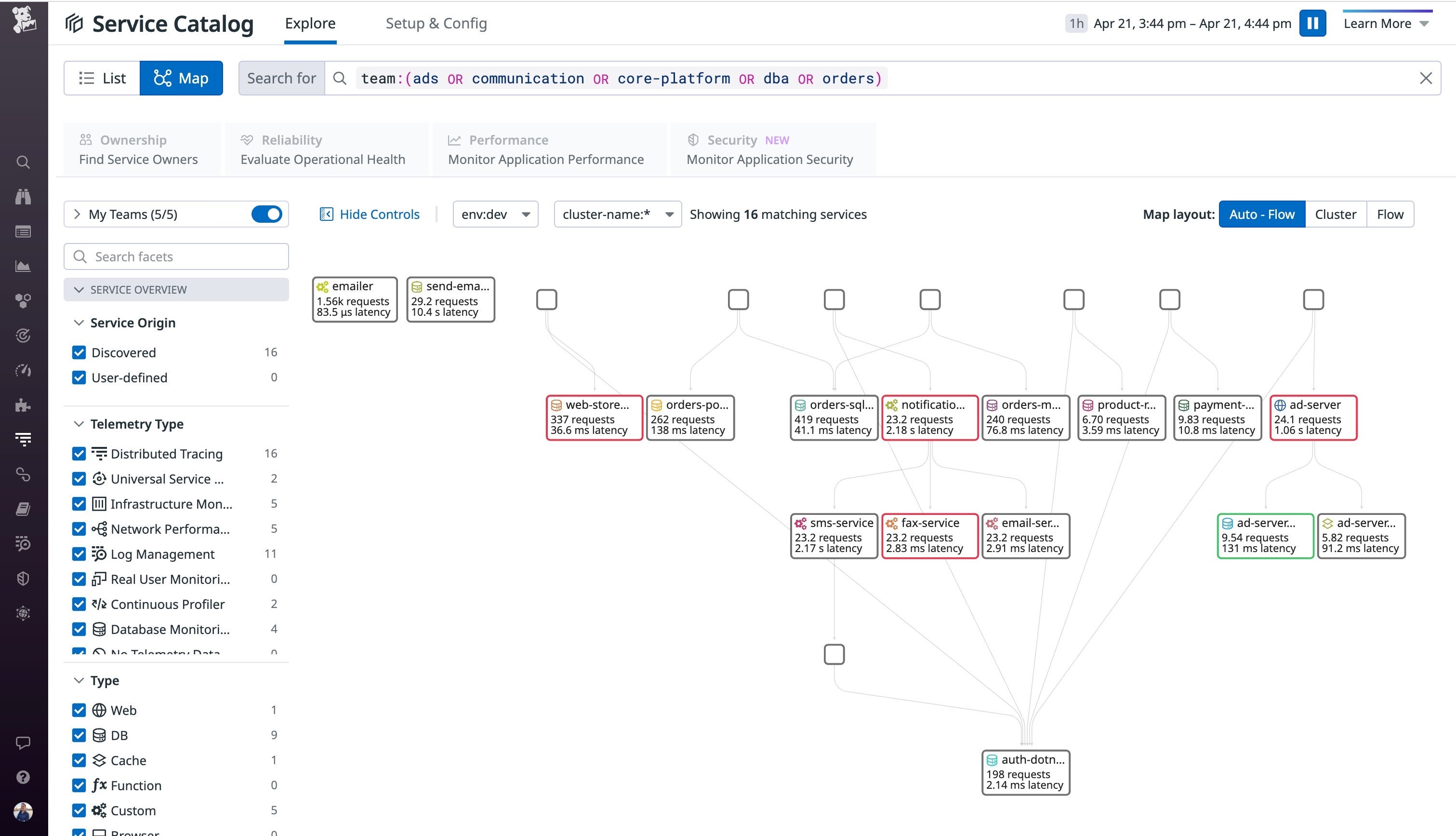 datadog-teams-team-filter