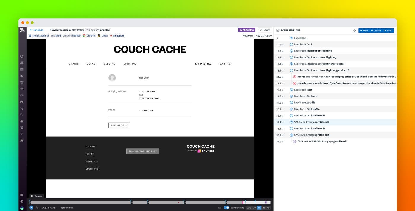 Obfuscate user data with Session Replay default privacy settings Obfuscate user data with Session Replay default privacy settings