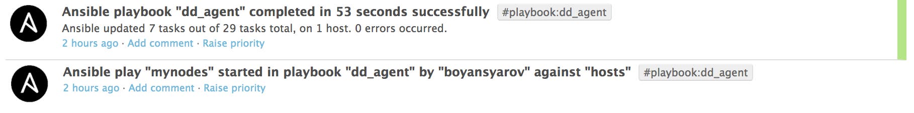 Datadog Ansible Datadog Ansible