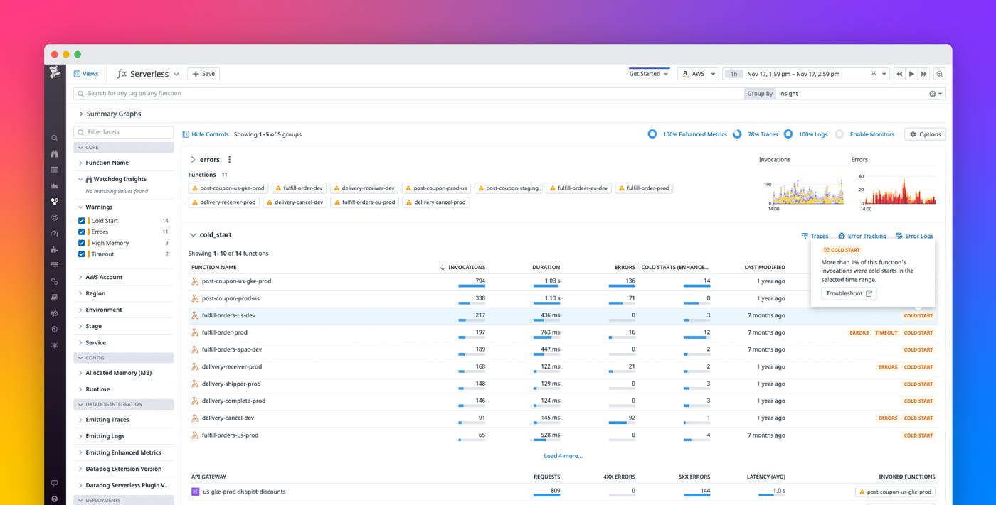 Mitigate cold starts in your Java Lambda functions with Datadog and AWS Lambda SnapStart Mitigate cold starts in your Java Lambda functions with Datadog and AWS Lambda SnapStart