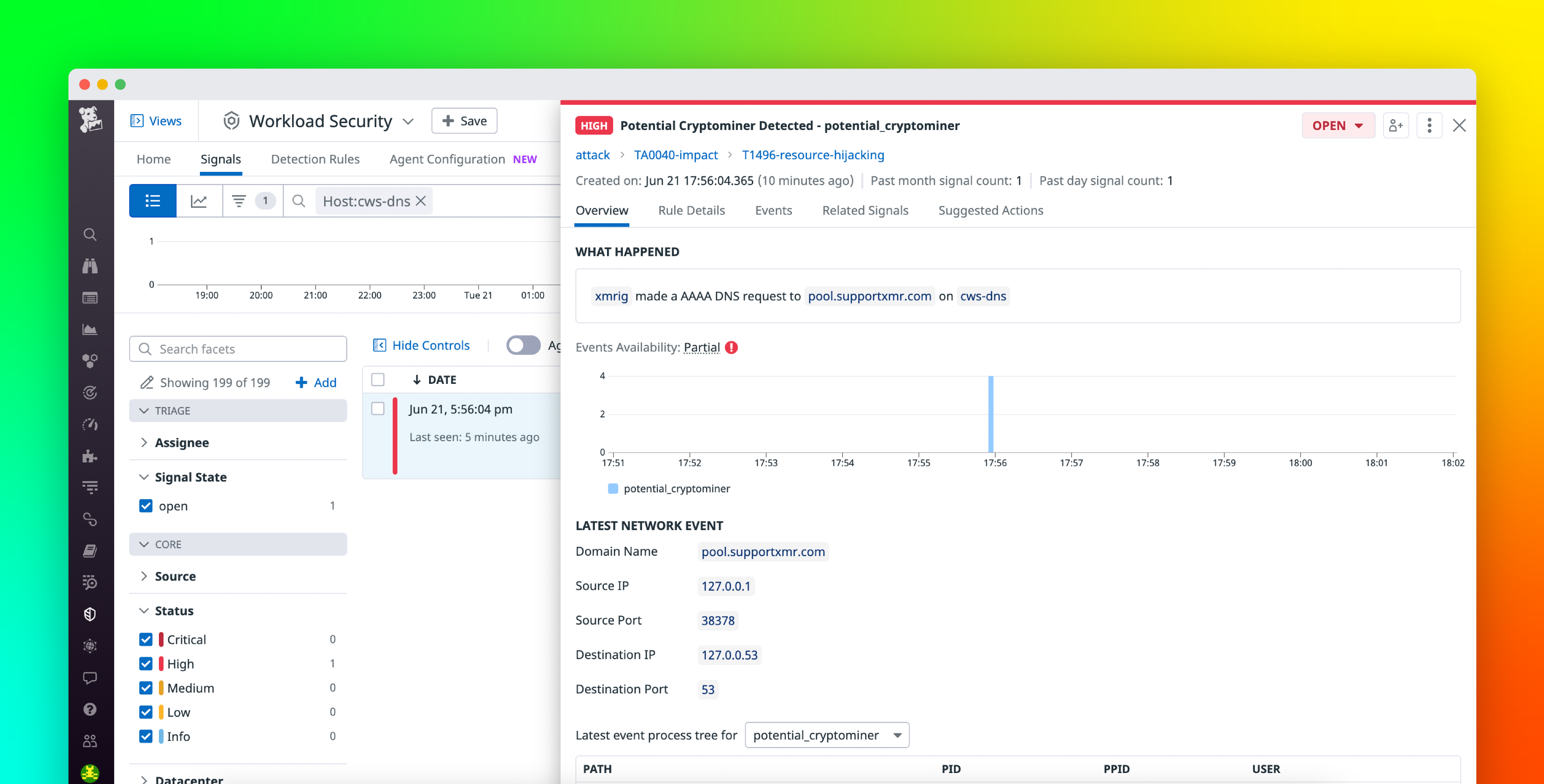 Catch attacks at the network layer with DNS-based threat detection