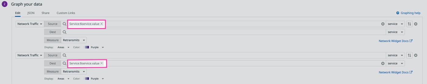 Using the new syntax, you can ensure that your template variables map well to Network Performance Monitoring graph queries. Using the new syntax, you can ensure that your template variables map well to Network Performance Monitoring graph queries.