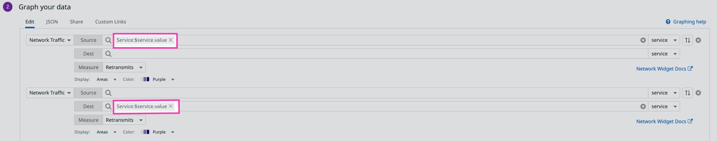 Using the new syntax, you can ensure that your template variables map well to Network Performance Monitoring graph queries. Using the new syntax, you can ensure that your template variables map well to Network Performance Monitoring graph queries.