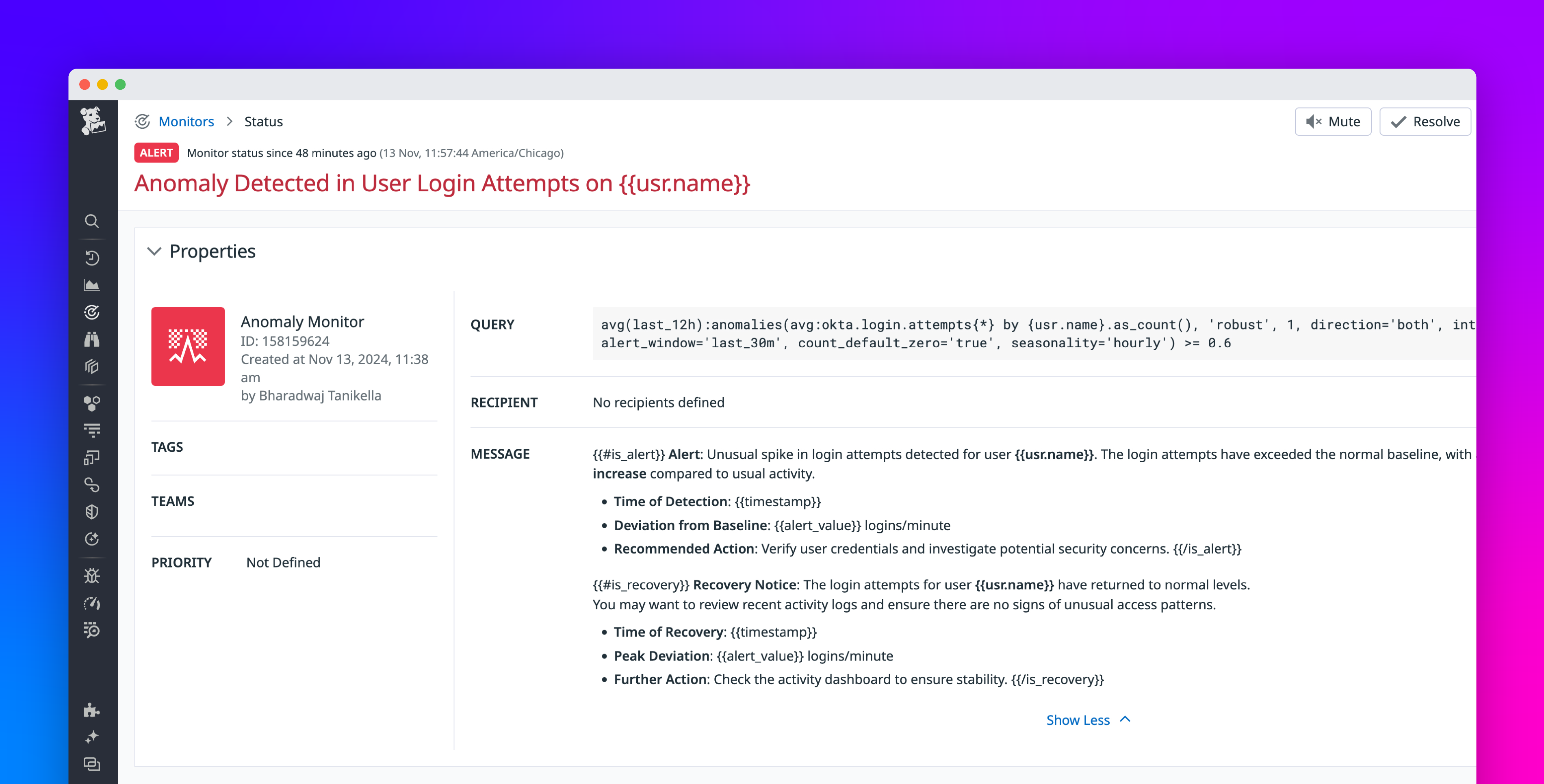Detect anomalies before they become incidents with Datadog AIOps