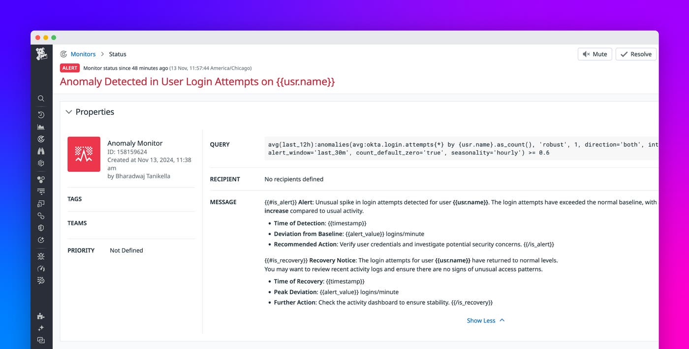 Detect anomalies before they become incidents with Datadog AIOps Detect anomalies before they become incidents with Datadog AIOps