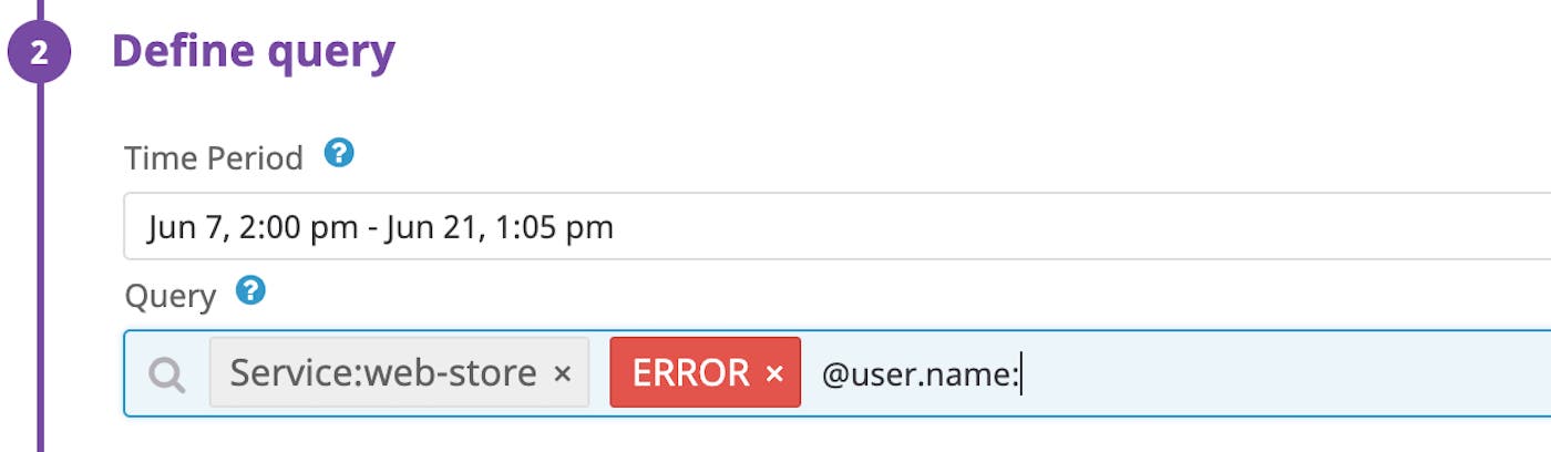 Select a time range down to the minute to only index the logs you want Select a time range down to the minute to only index the logs you want